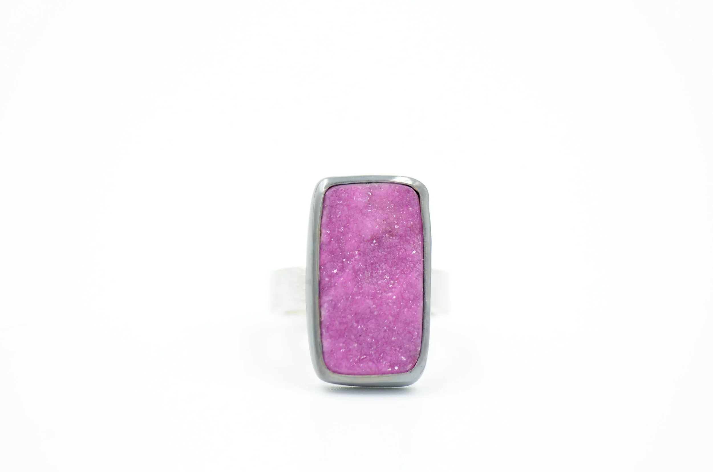 Cobalto Druzy Ring