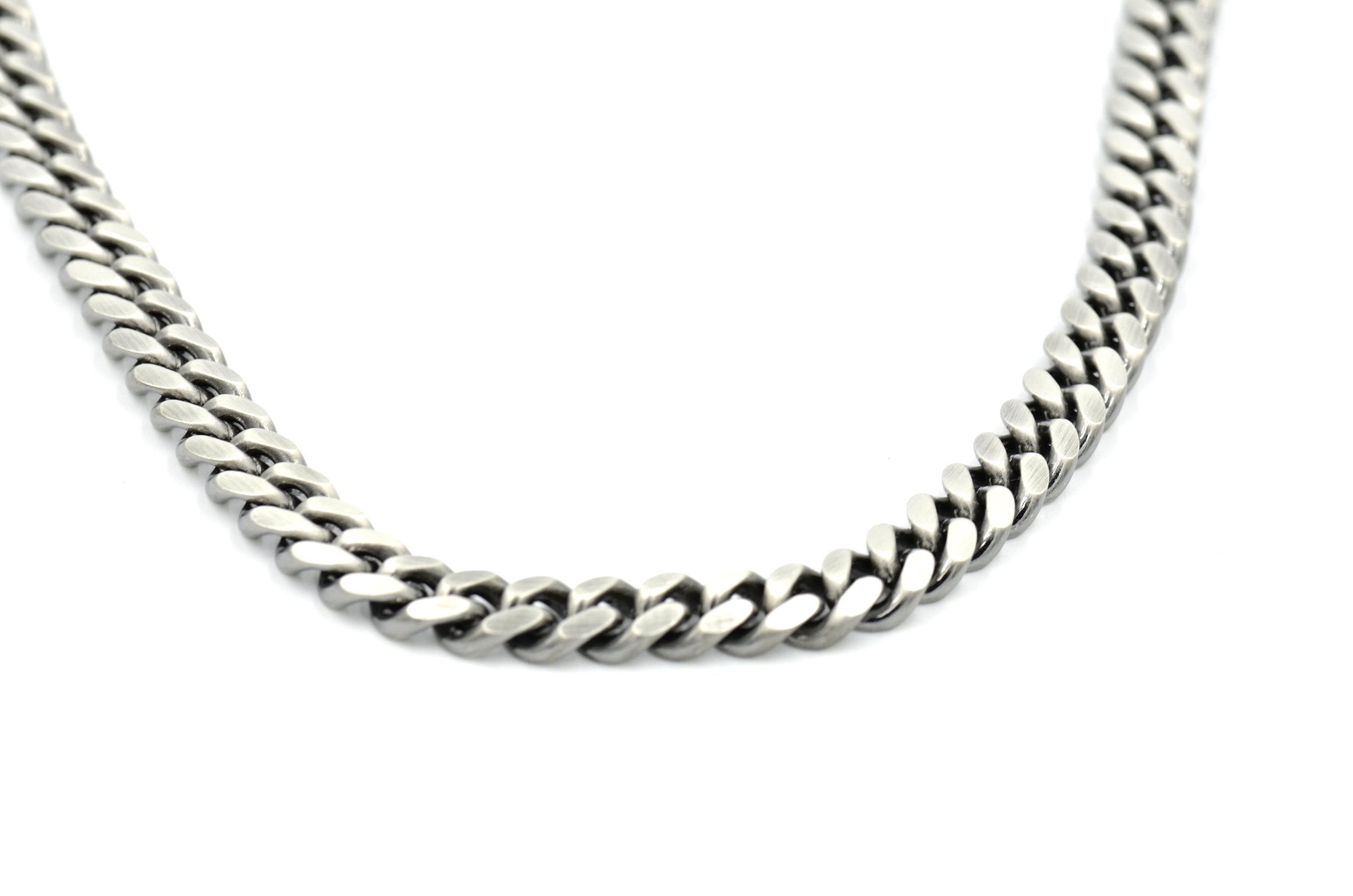 Cuban Link Silver Necklace