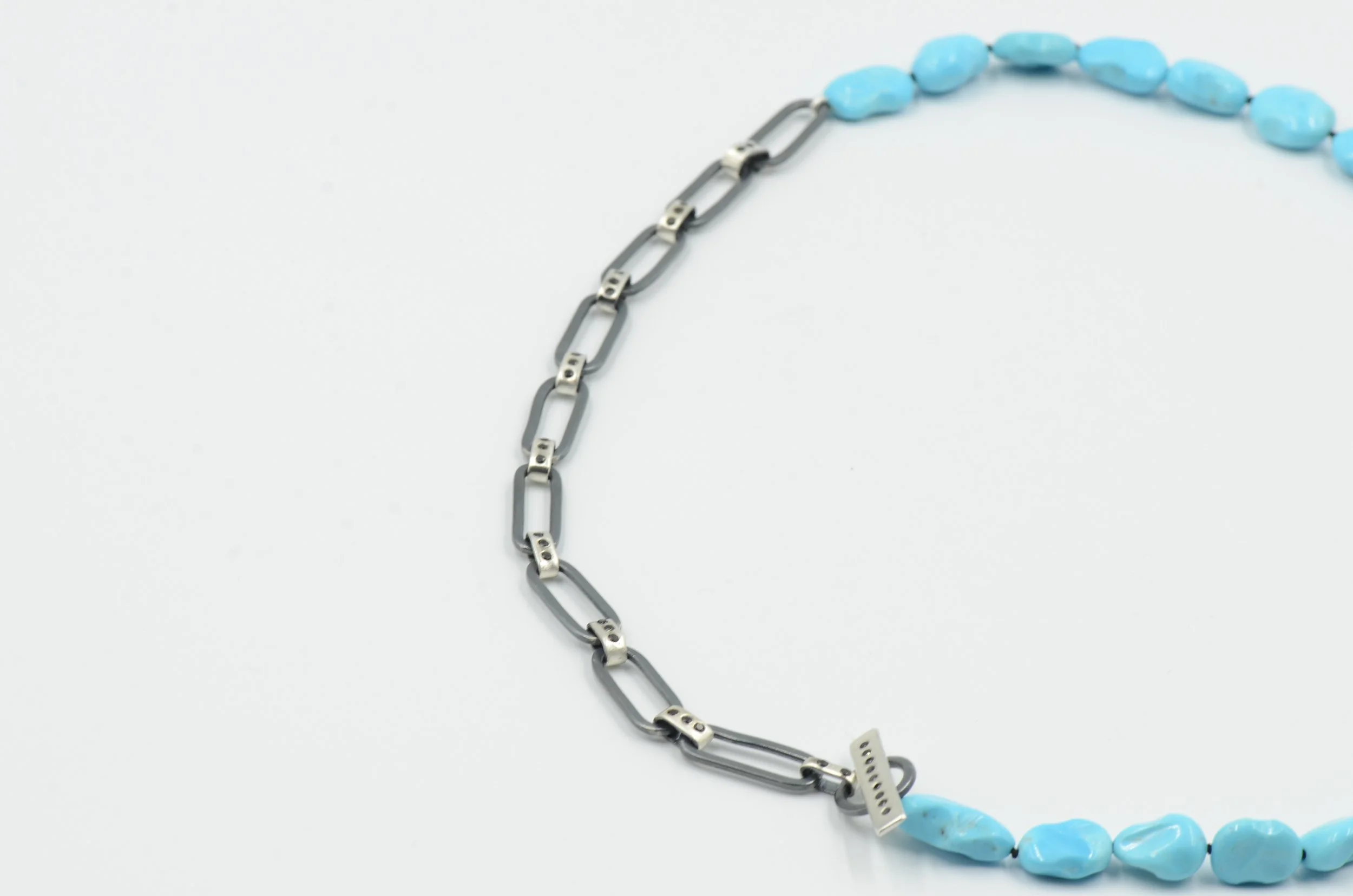 Turquoise Chain with Spinel