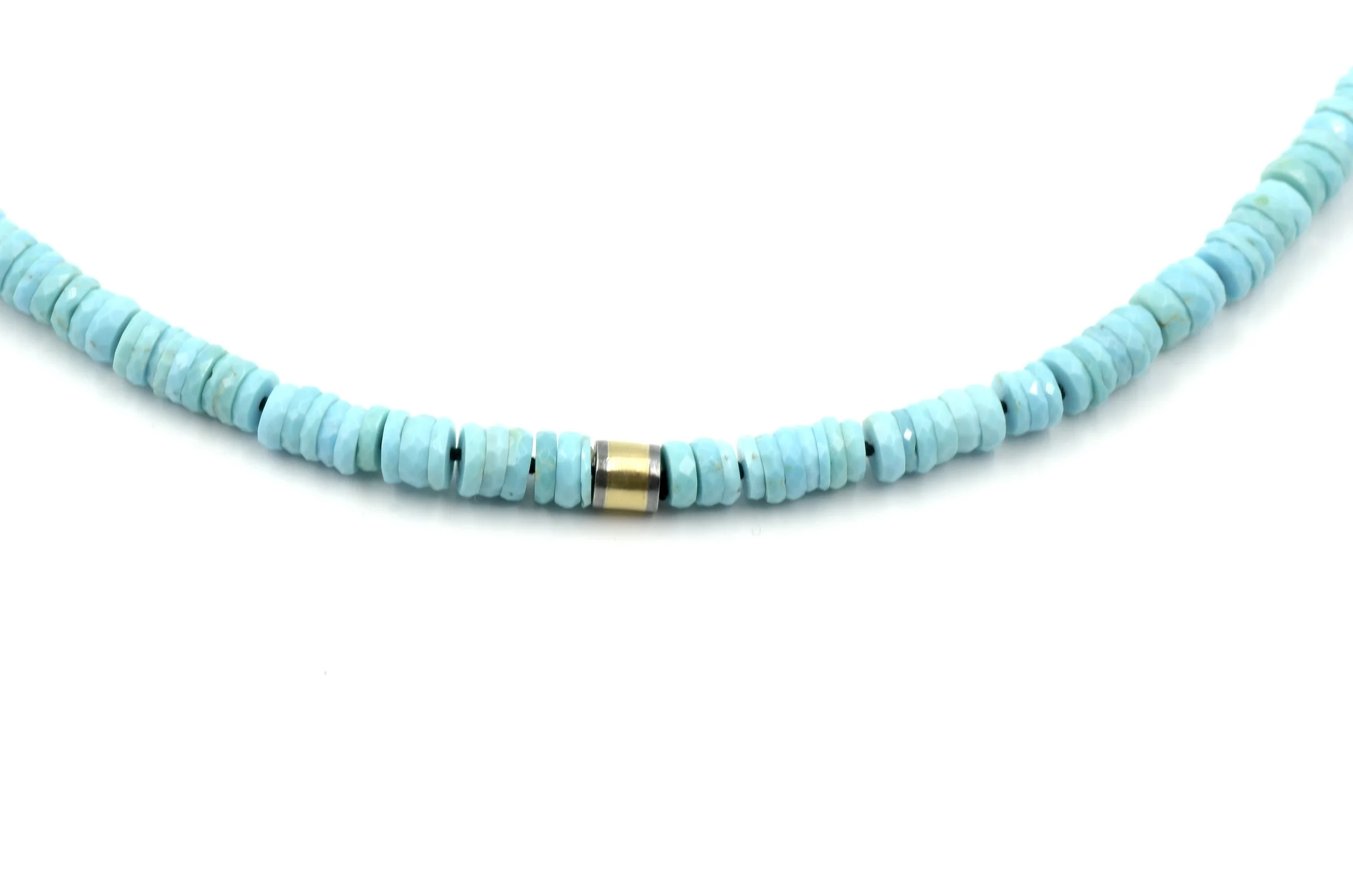 Turquoise Serenity Beaded Necklace