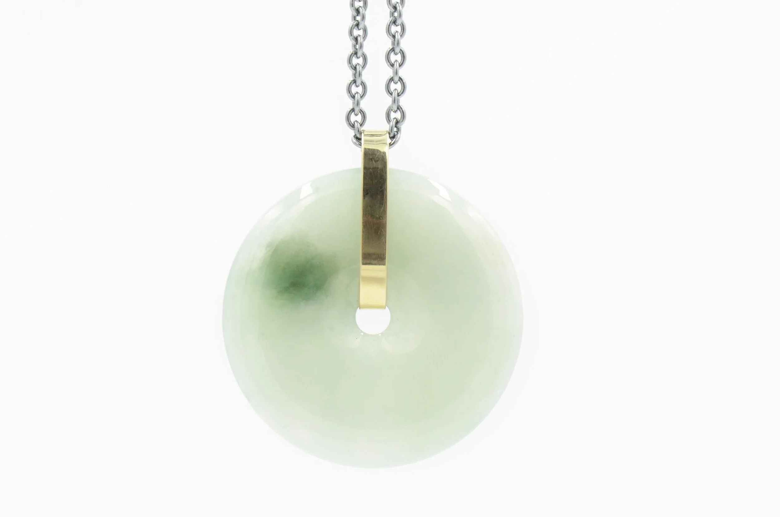 Jade Bi Pendant