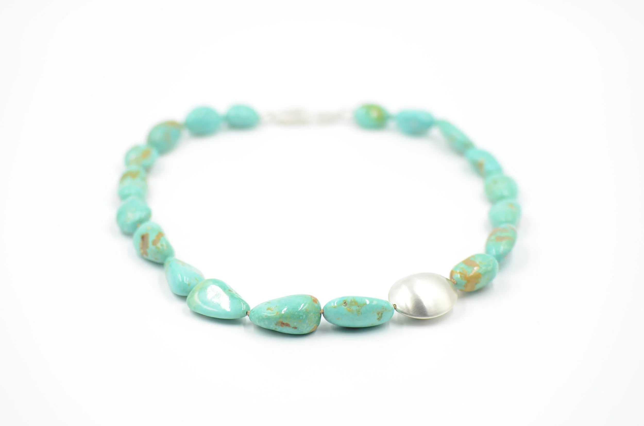 Kingman Turquoise Statement Necklace
