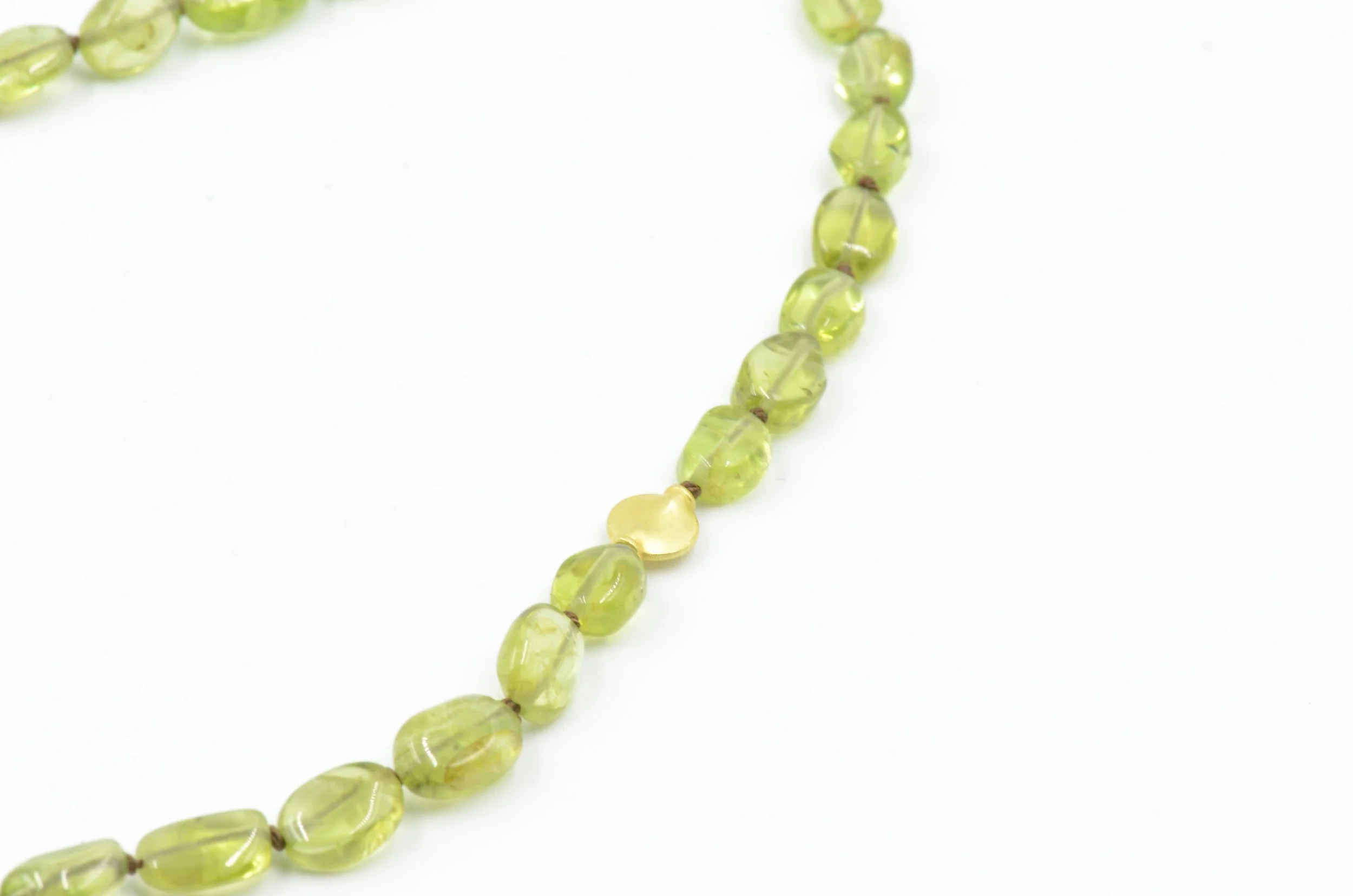 Peridot Pebbles Opera Strand