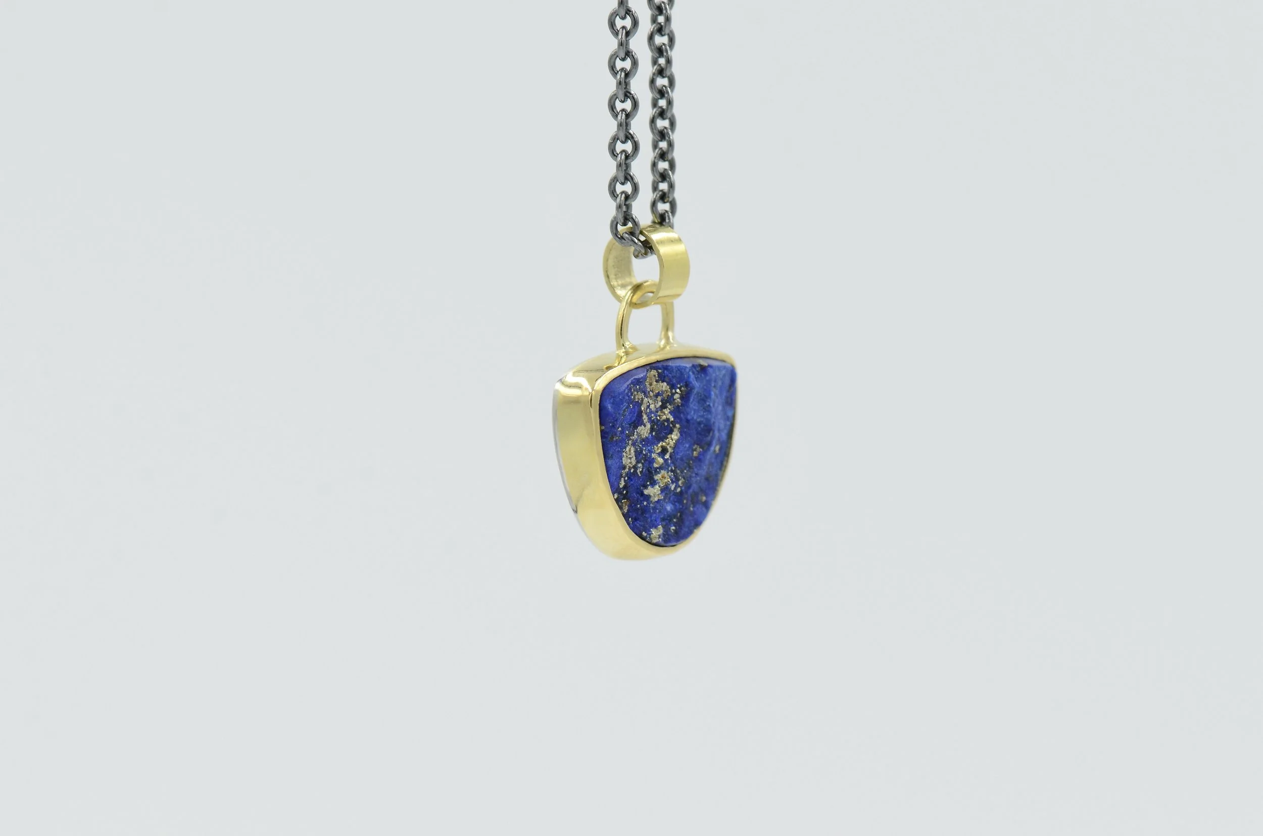 Rough Lapis Lazuli Pendant