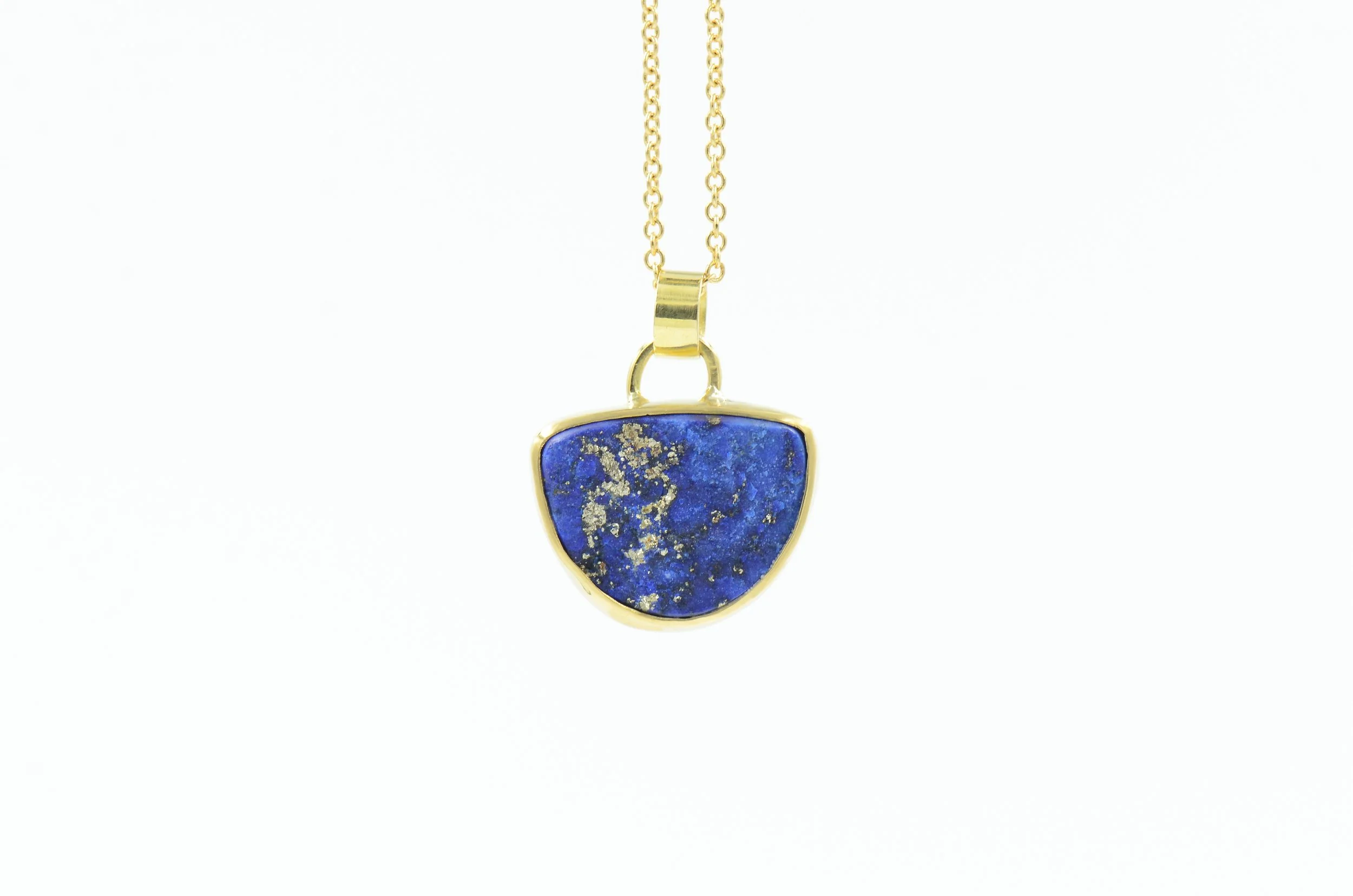 Rough Lapis Lazuli Pendant