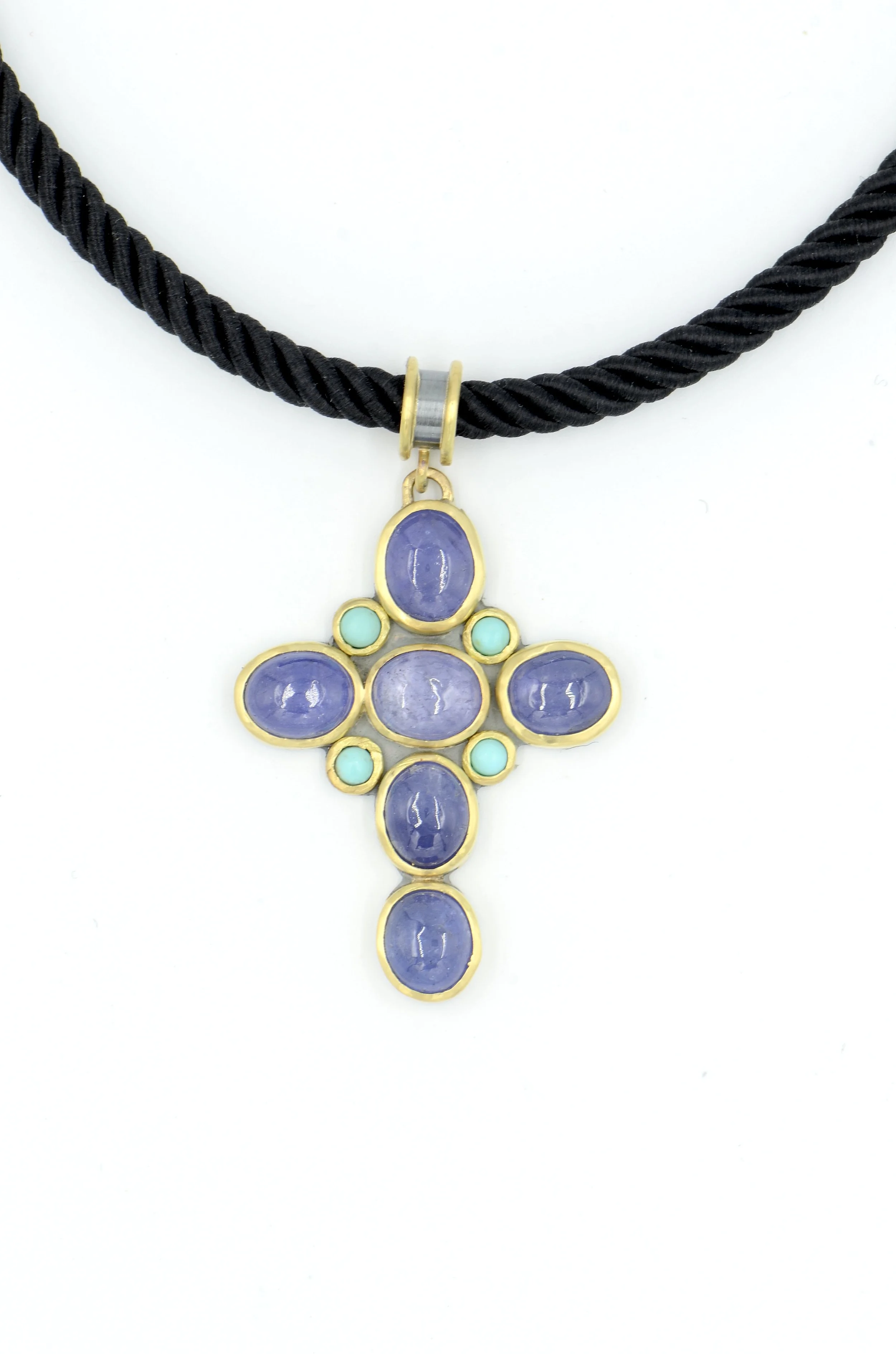 Tanzanite Cross
