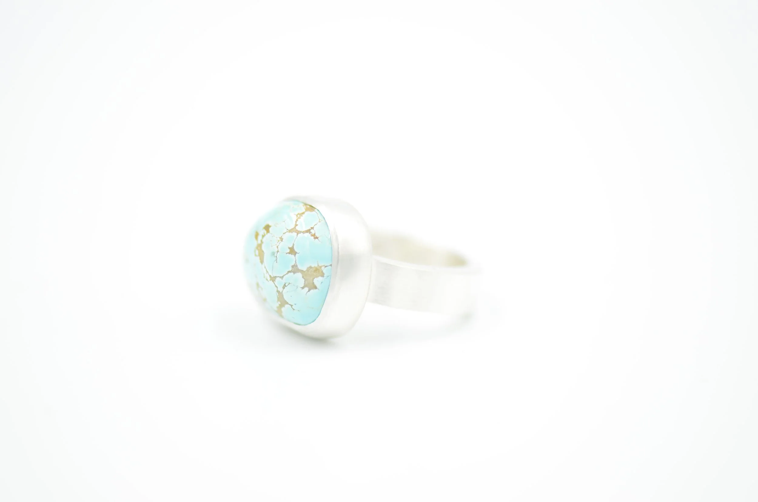 Royston Turquoise Ring  - odd shape