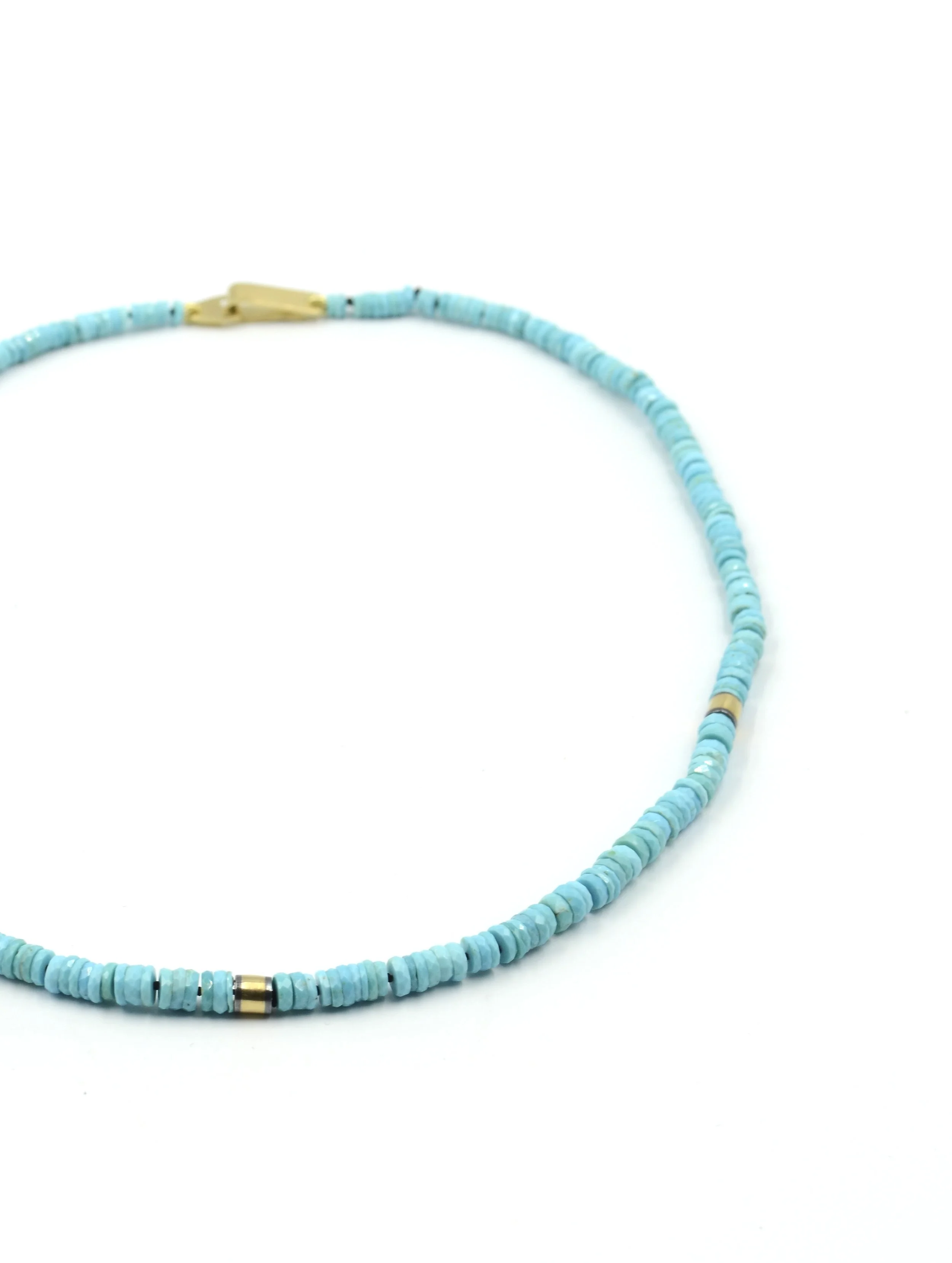 Turquoise Serenity Beaded Necklace