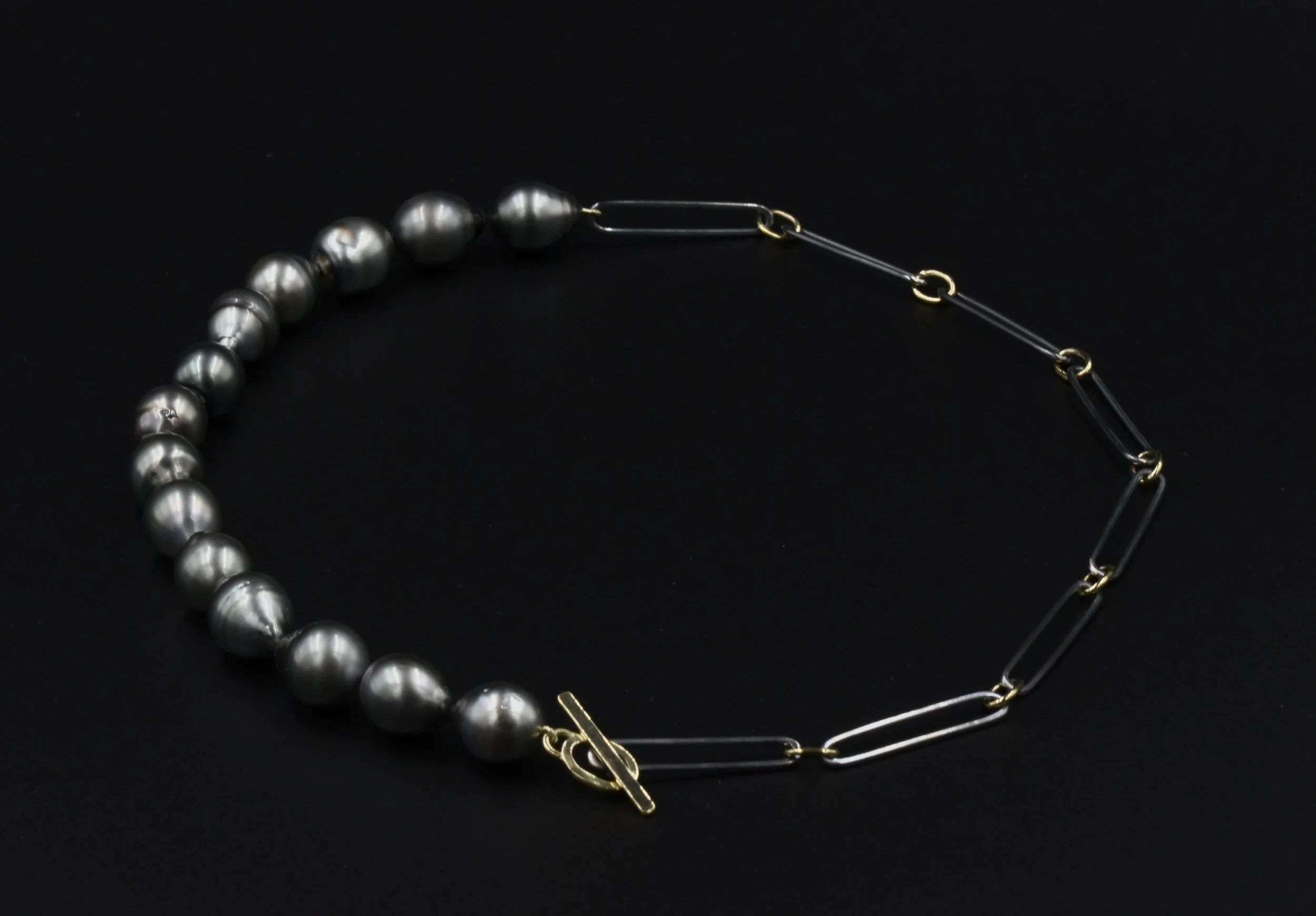 Tahitian Pearls Chain Necklace