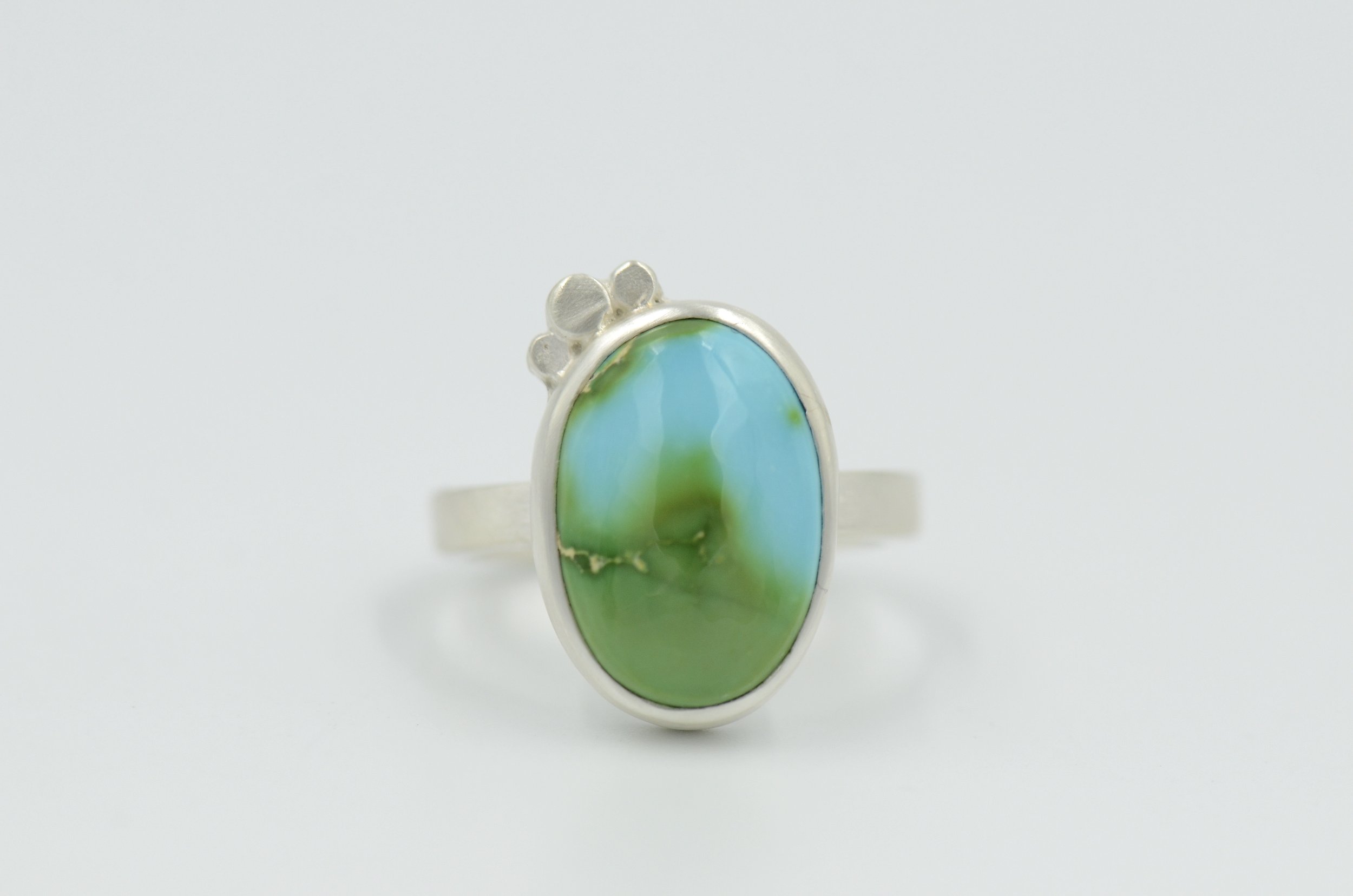 Sonoran Gold - Mini Turquoise Ring - 2