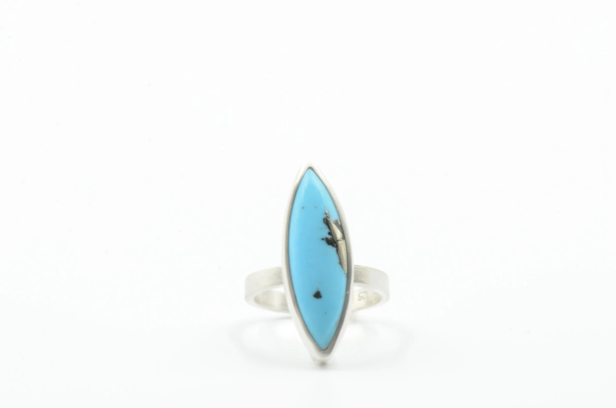 Havasu Blue Ring - Marquise.
