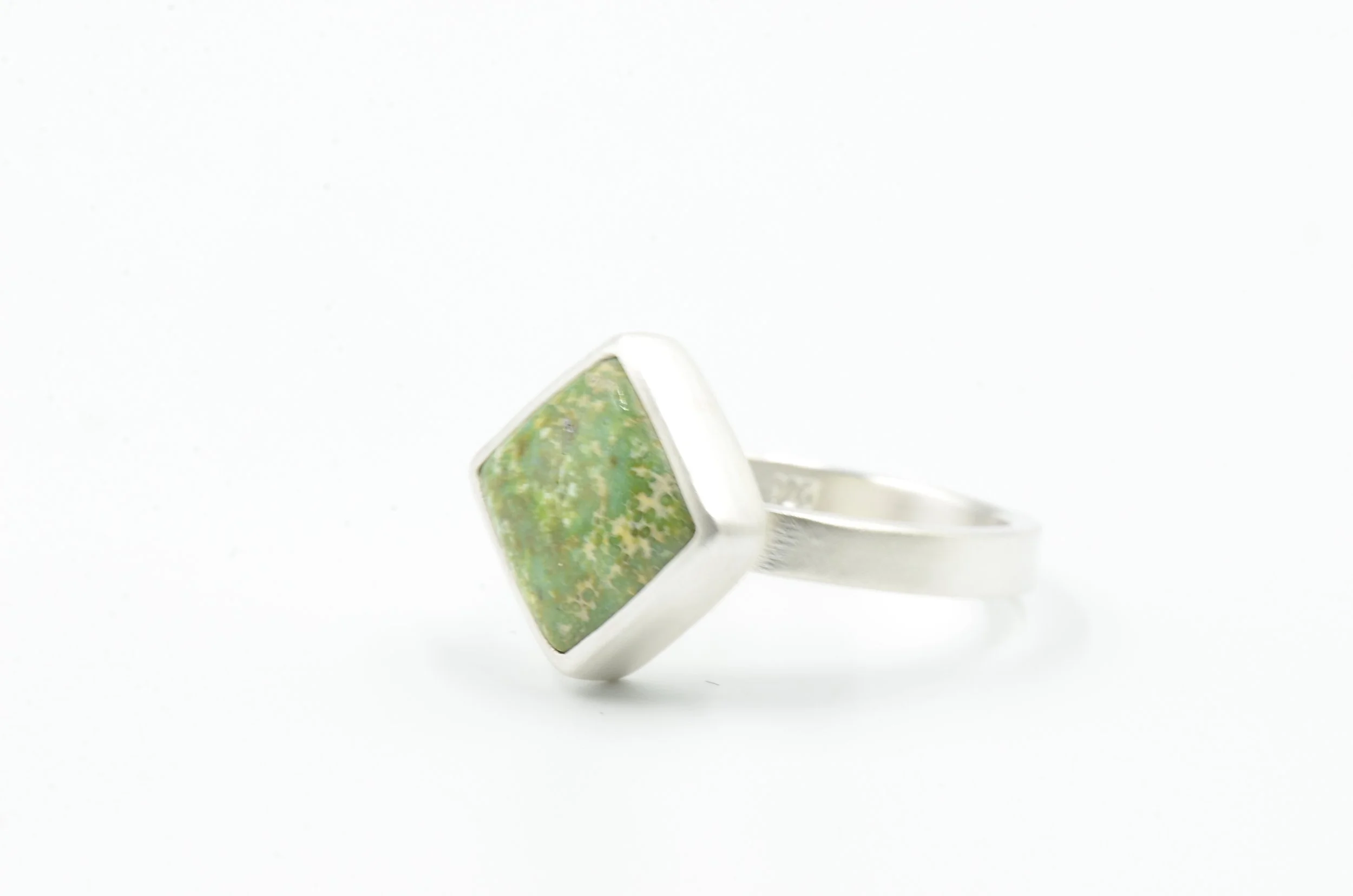 Carico Lake Turquoise Ring - Square