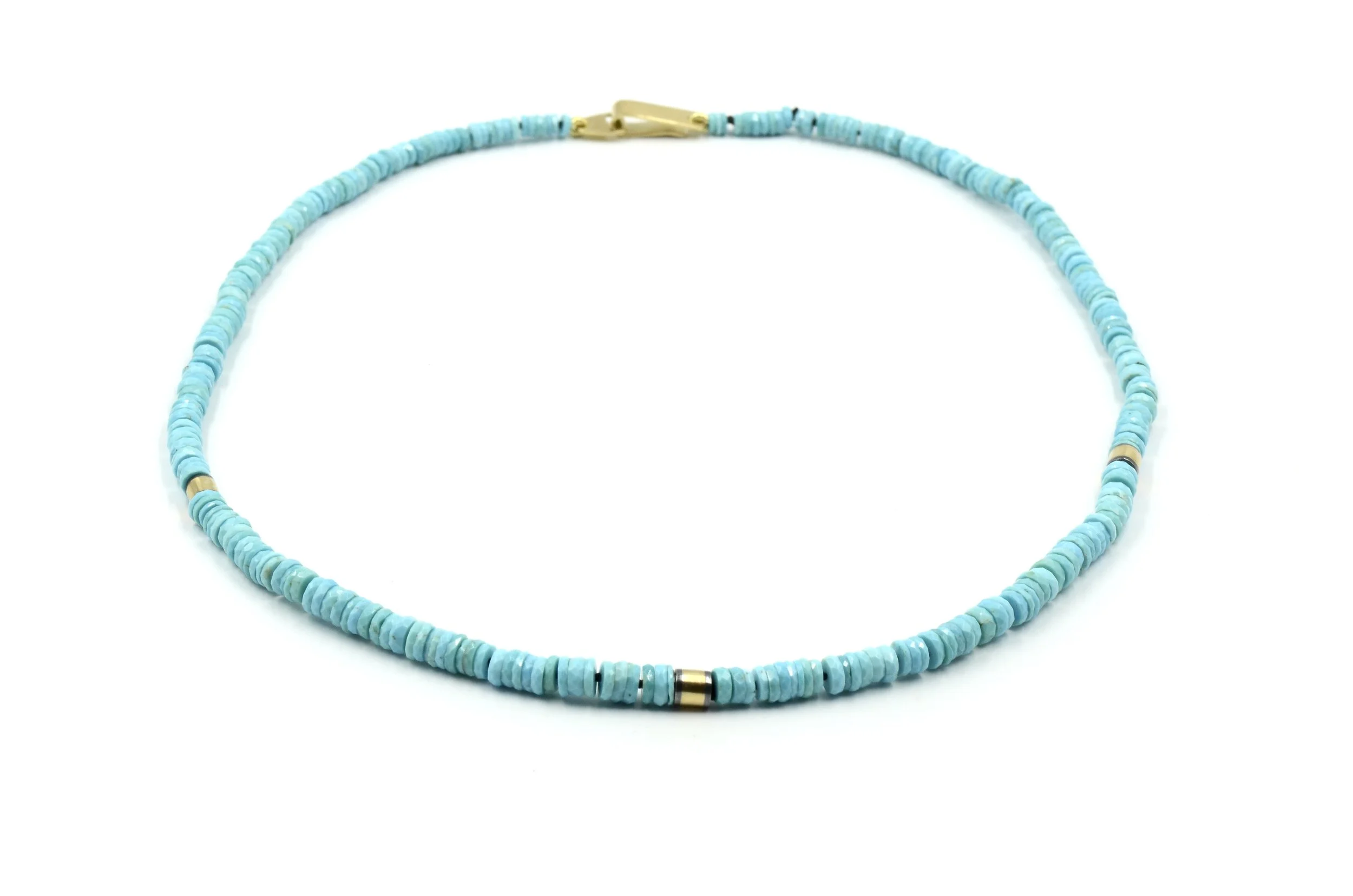 Turquoise Serenity Beaded Necklace