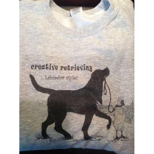 Labrador Retriever Bargain Bin Sale! Sweatshirt - Creative Retrieving, Black  Dog — Argostar Dog Art