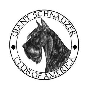 Giant Schnauzer Club of America logo - Style: Pen & ink