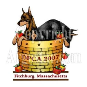 Doberman Pinscher Club of American 2007 Specialty Show Logo
