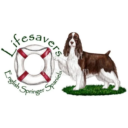 Lifesavers English Springer Spaniels Logo