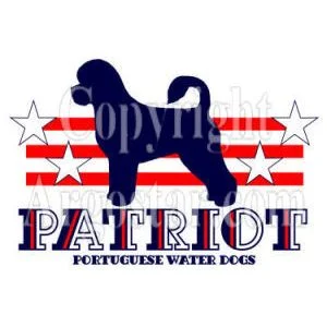 Patriot Portuguese Water Dogs Logo - Retriever