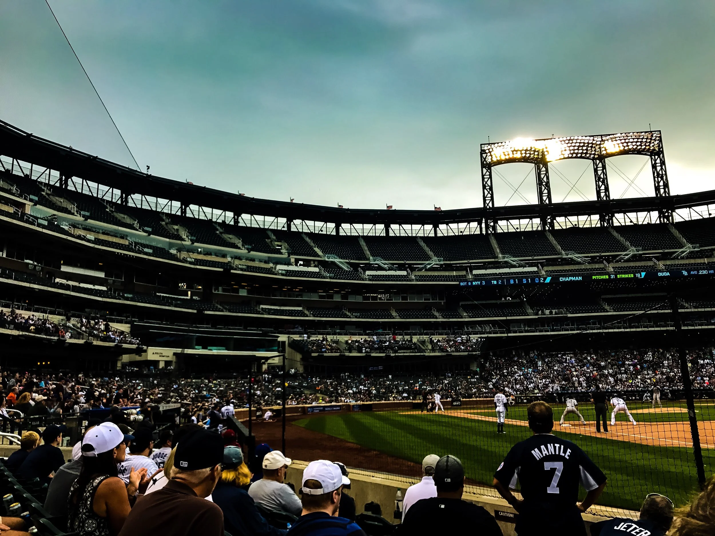 Dusk over the Big Game