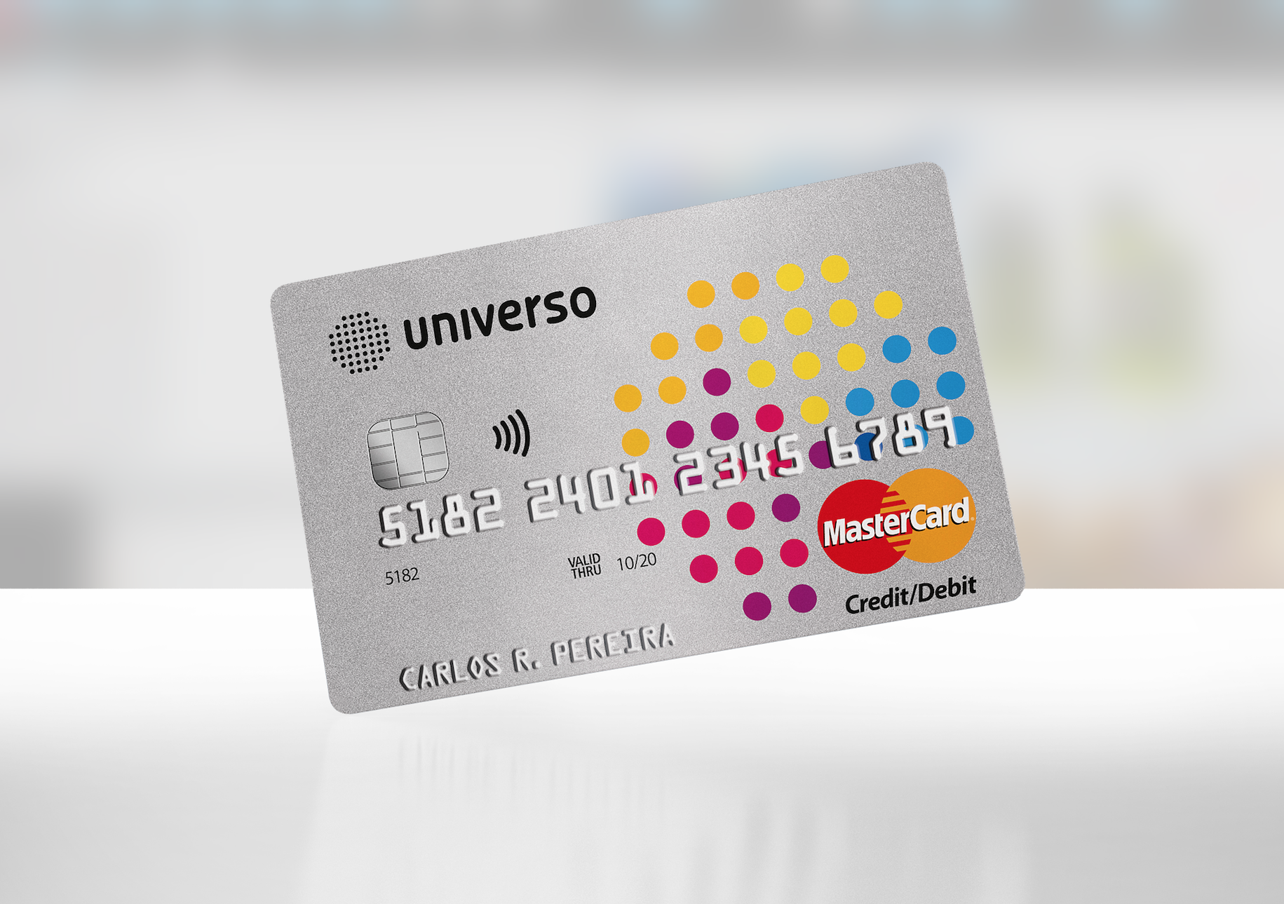 Branding Universo card cartão