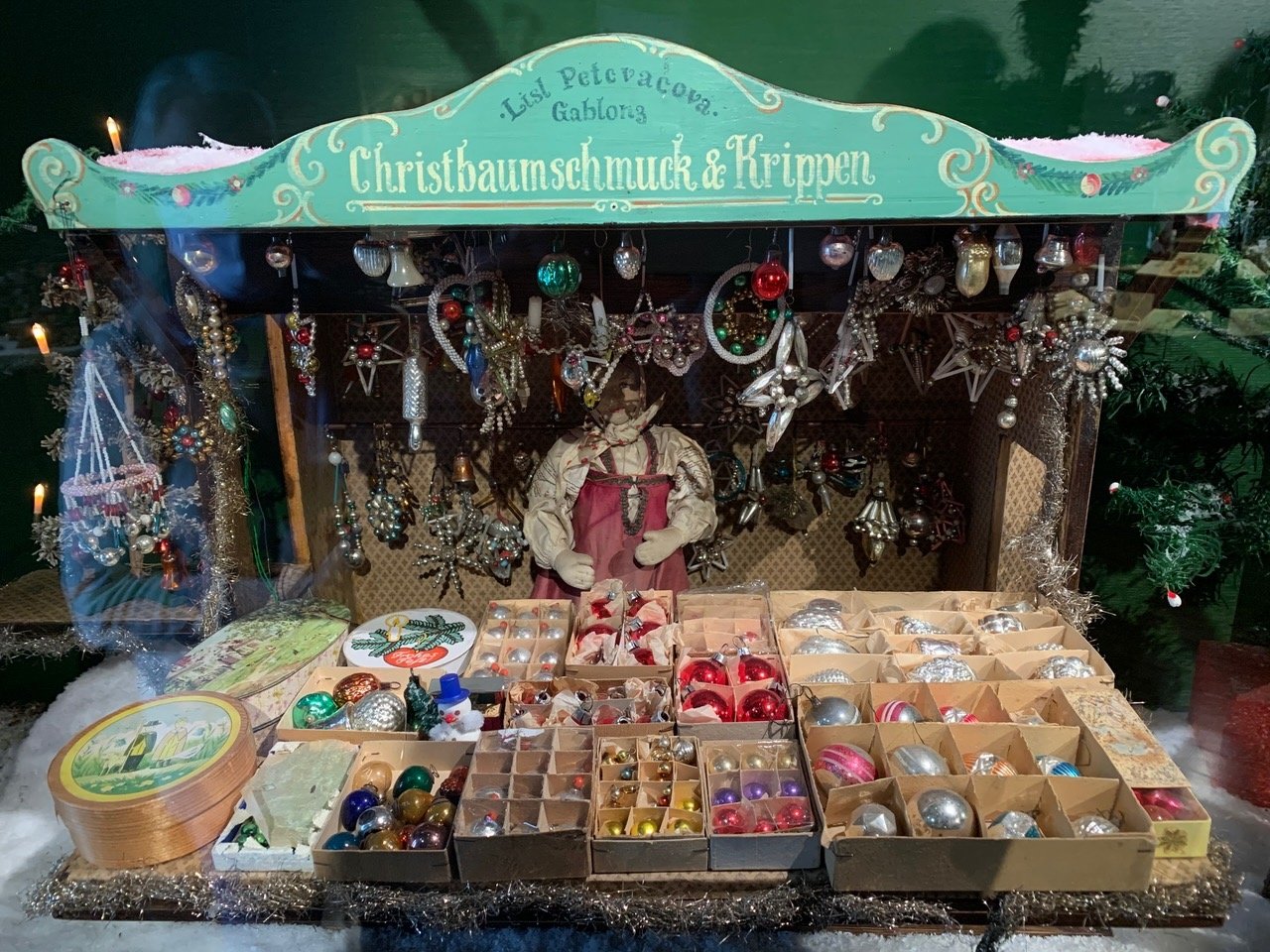 Christbaumschmuckverkäufer Kinderspielzeug