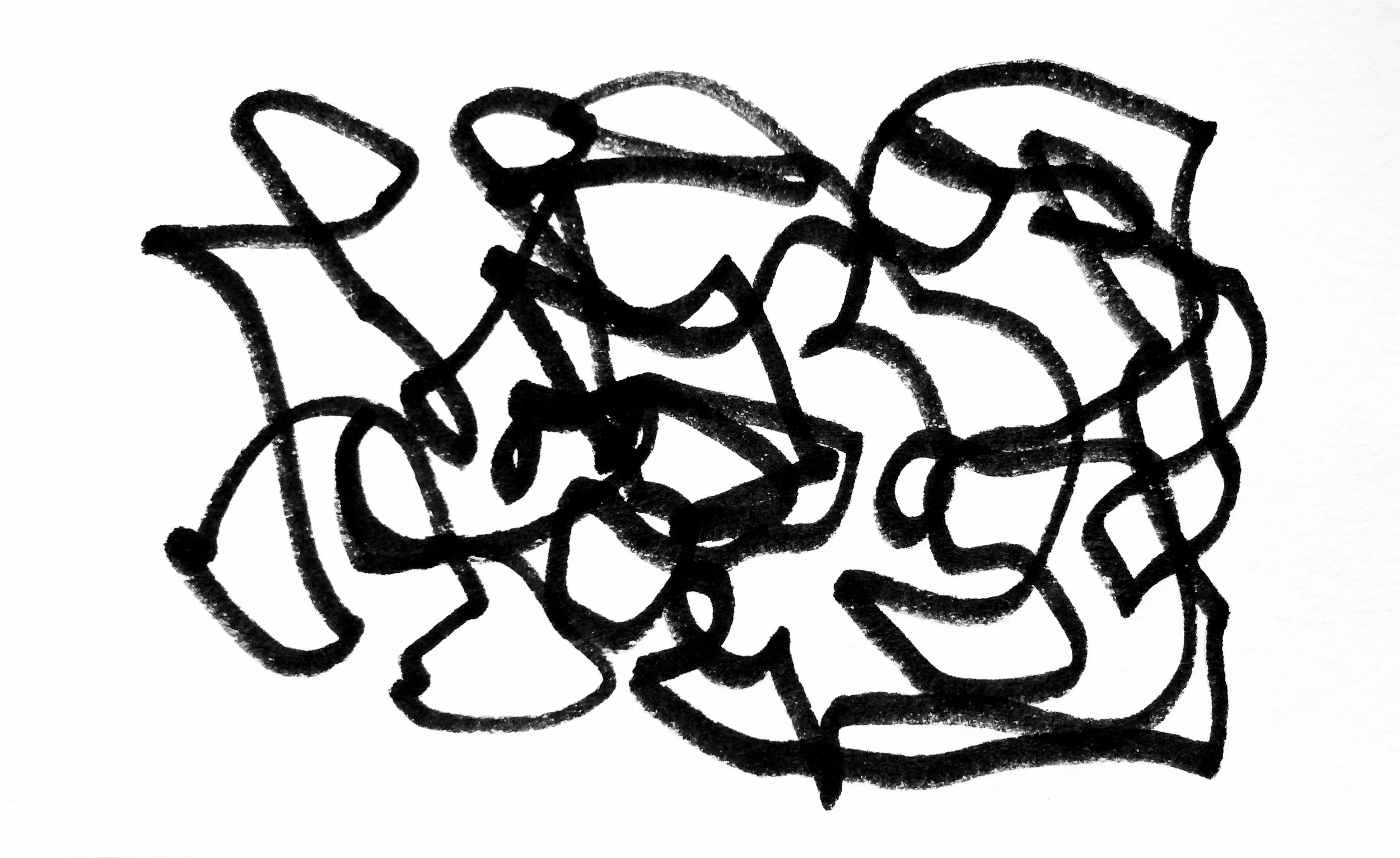 Try mark-making to increase your attention to defaults