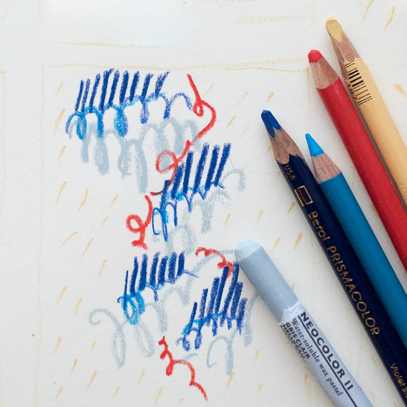 This drawing seems simple. And it is, once it's done :)