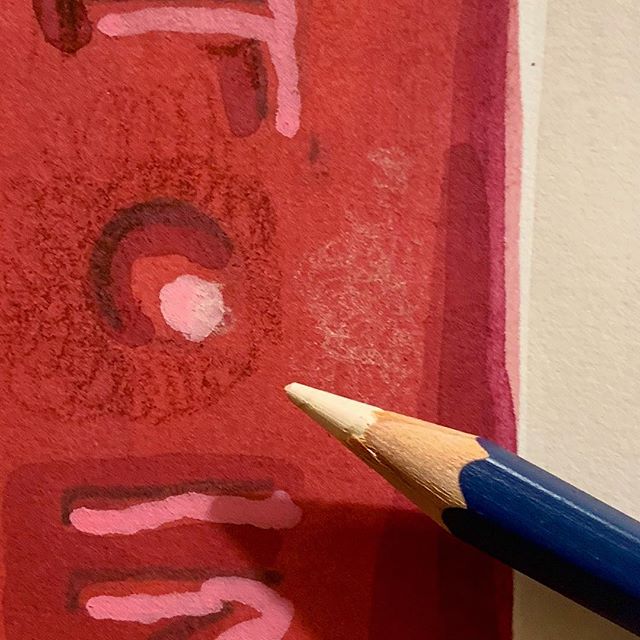 Layers of pencil work much smoother if you make little circles instead of the heavy criss cross motion I think they teach us in kindergarten and we never think to question. Pro tip about making circles came from @mariyakhanart a while ago, but I&rsqu