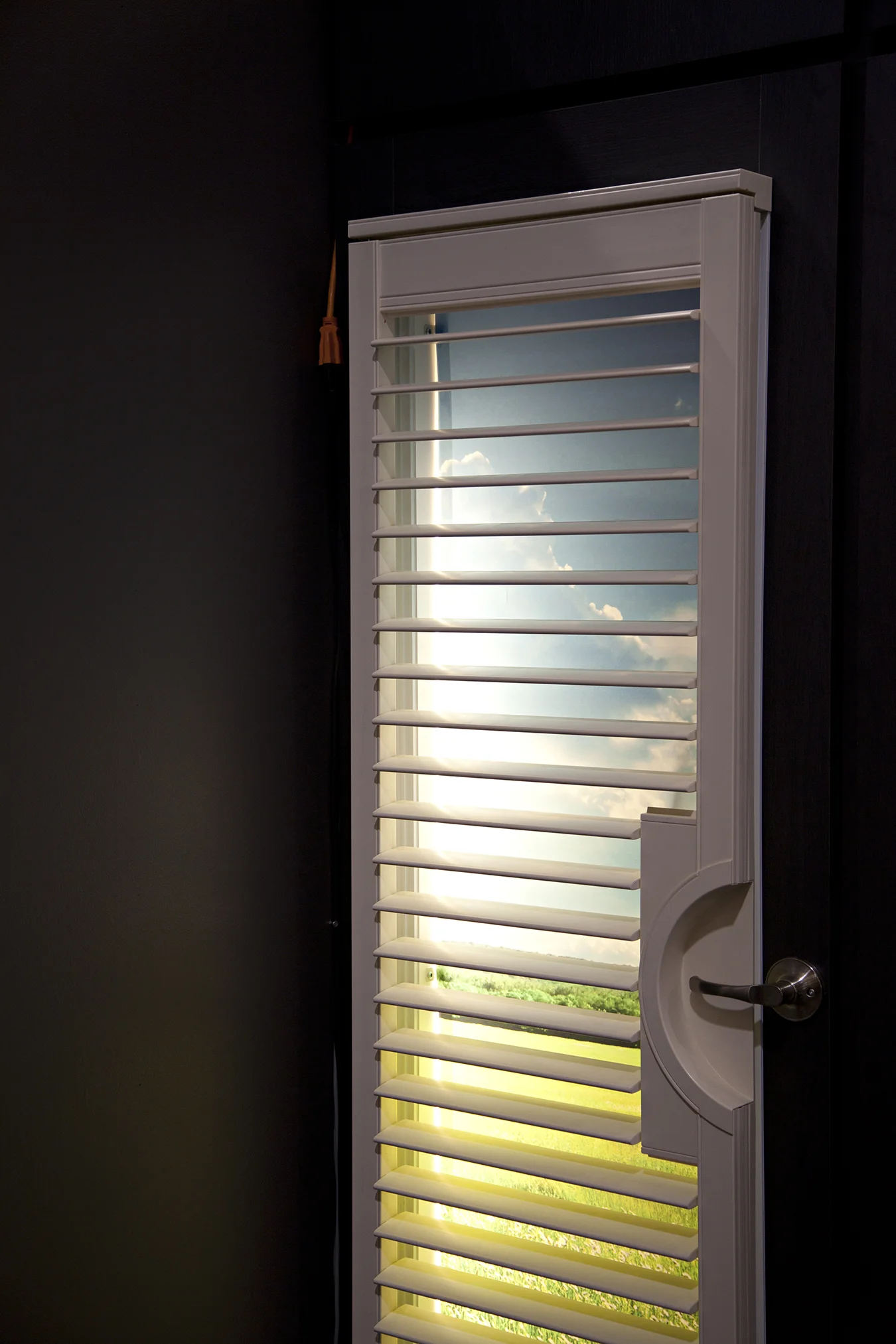   Door &amp; Blinds.  2014. C-Print. 49" x 33". 