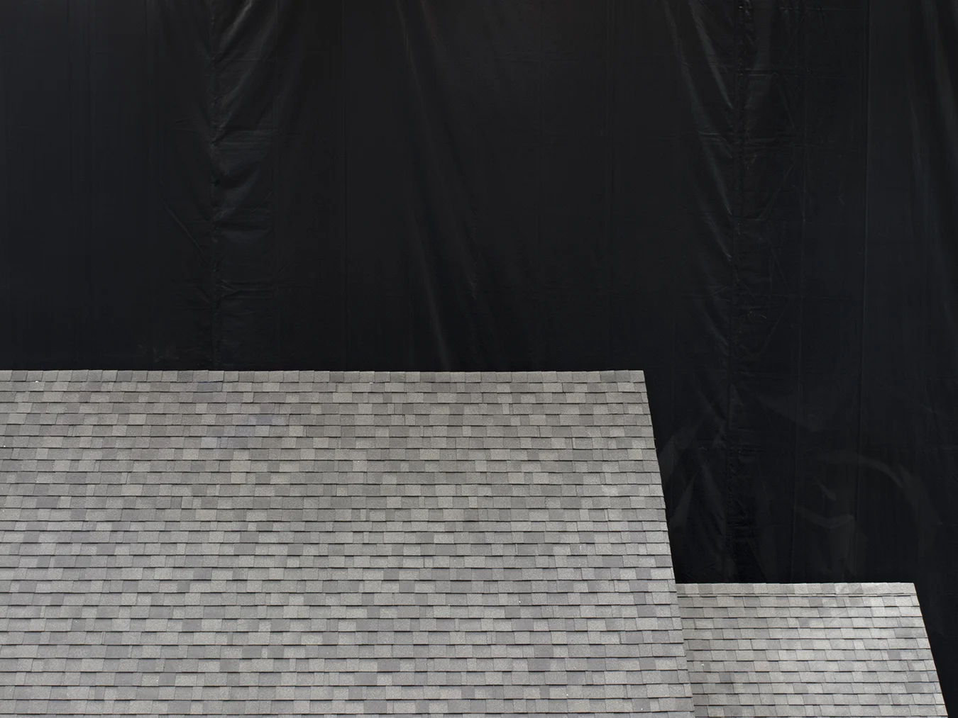   Two Roofs.  2010. C-Print. 20" x 24". 