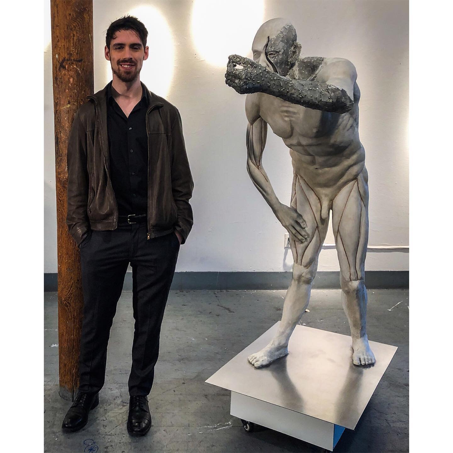 Yesterday I had my final thesis critique at the New York Academy of art. The past two years have been an amazing, irreplaceable experience. This life-size figure, almost finished and yet to be titled, is the culmination of months of labor and countle