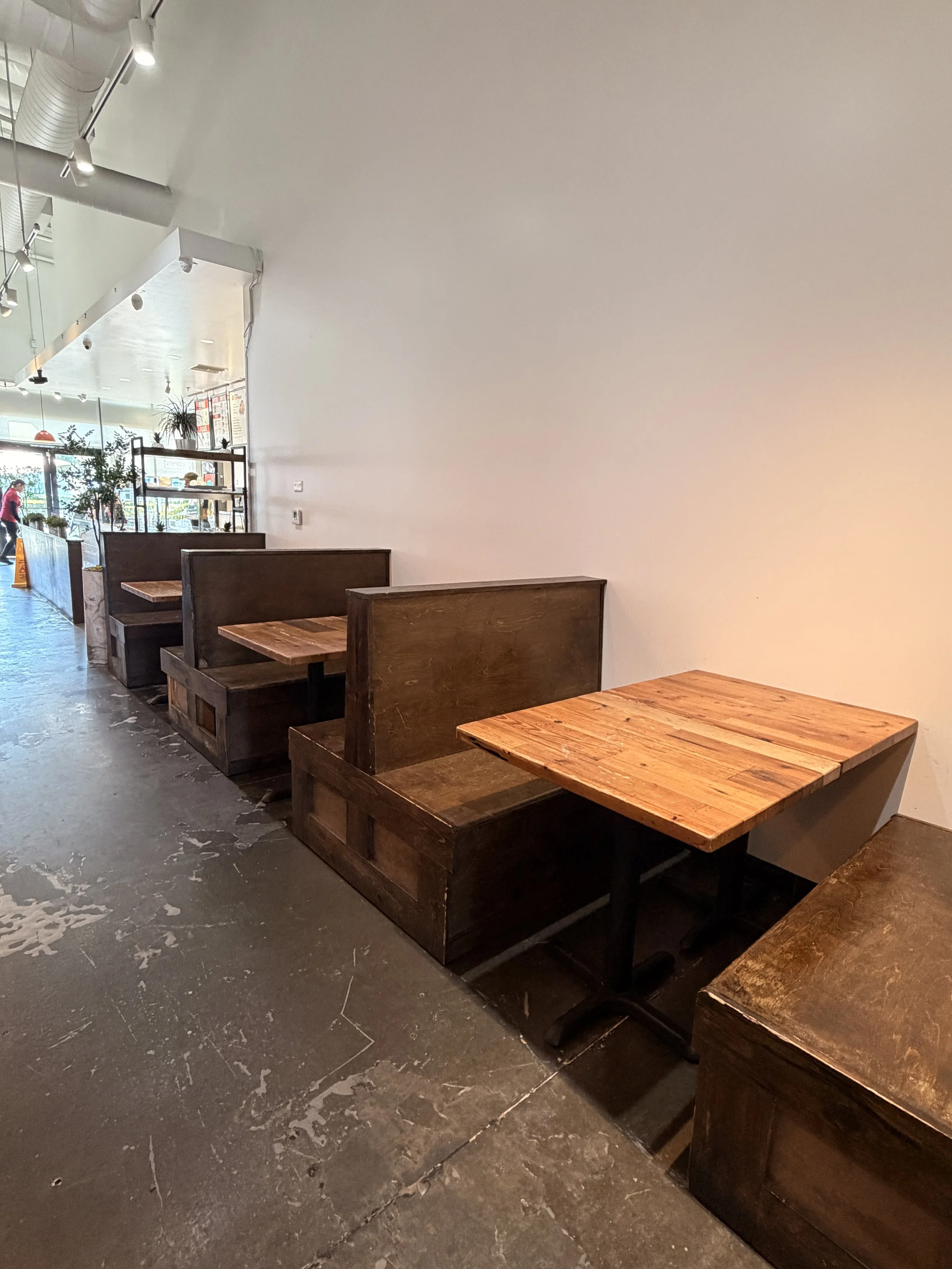 Uroko Poke Cypress Inside dinning Tables.JPG