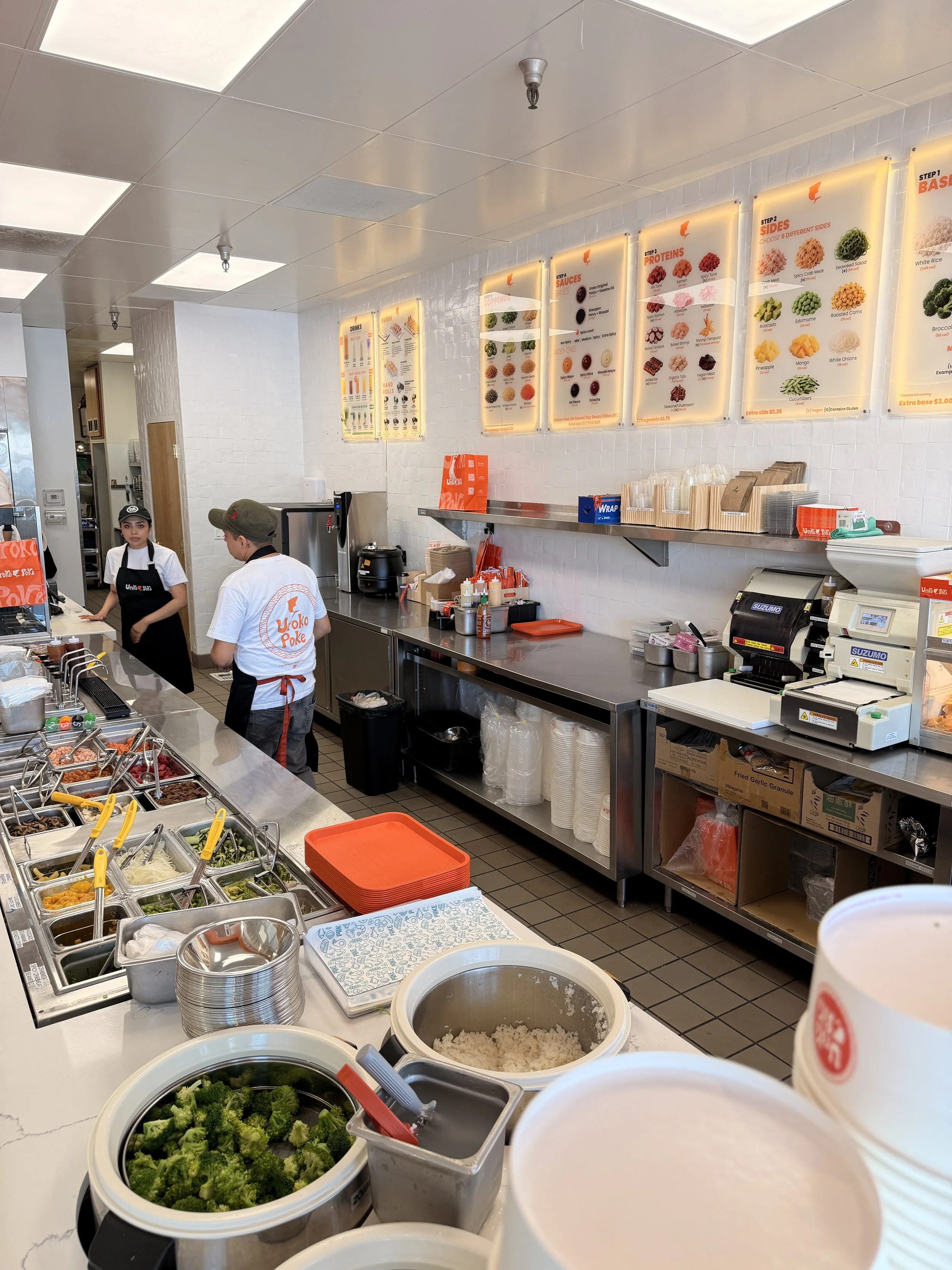 Uroko Poke Newport Beach Poke Bowl Steps.JPG