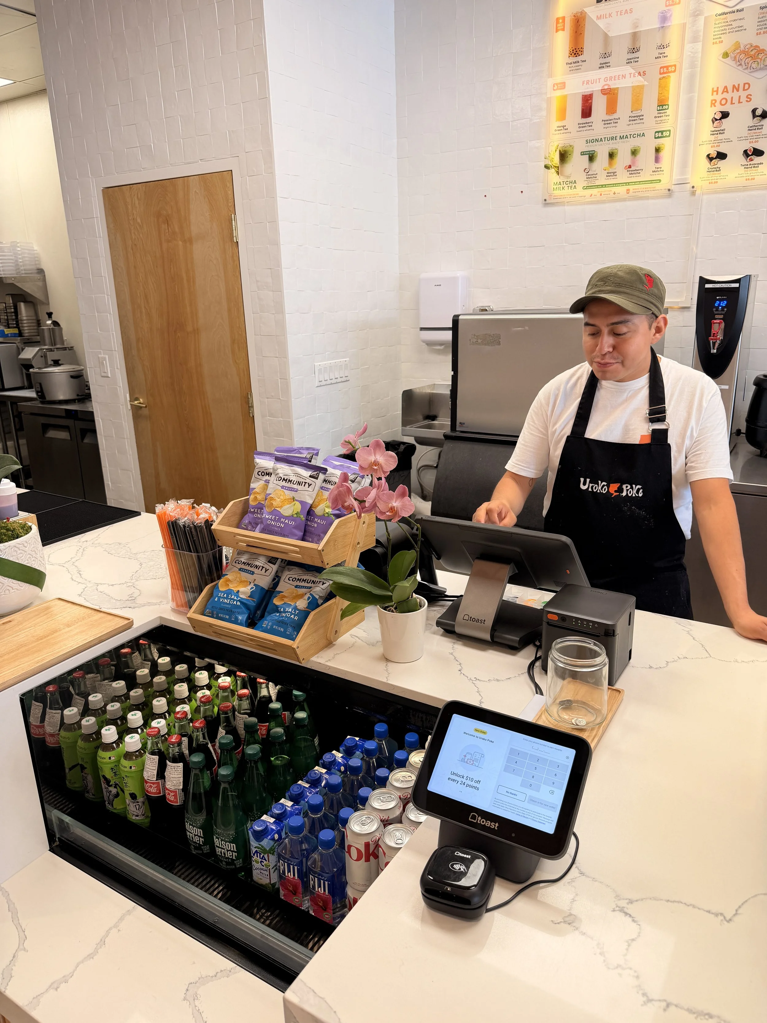 Uroko Poke Newport Beach Soft Drinks .JPG