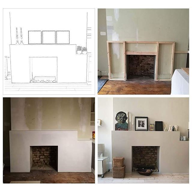 Fireplace development.... from concept drawing right up to the finished item! I love the design process and seeing my designs come to life 😍
.
.
.
#project #studiofetscher  #home #apartment #flat #fireplace #designdevelopment #contemporary #modern #