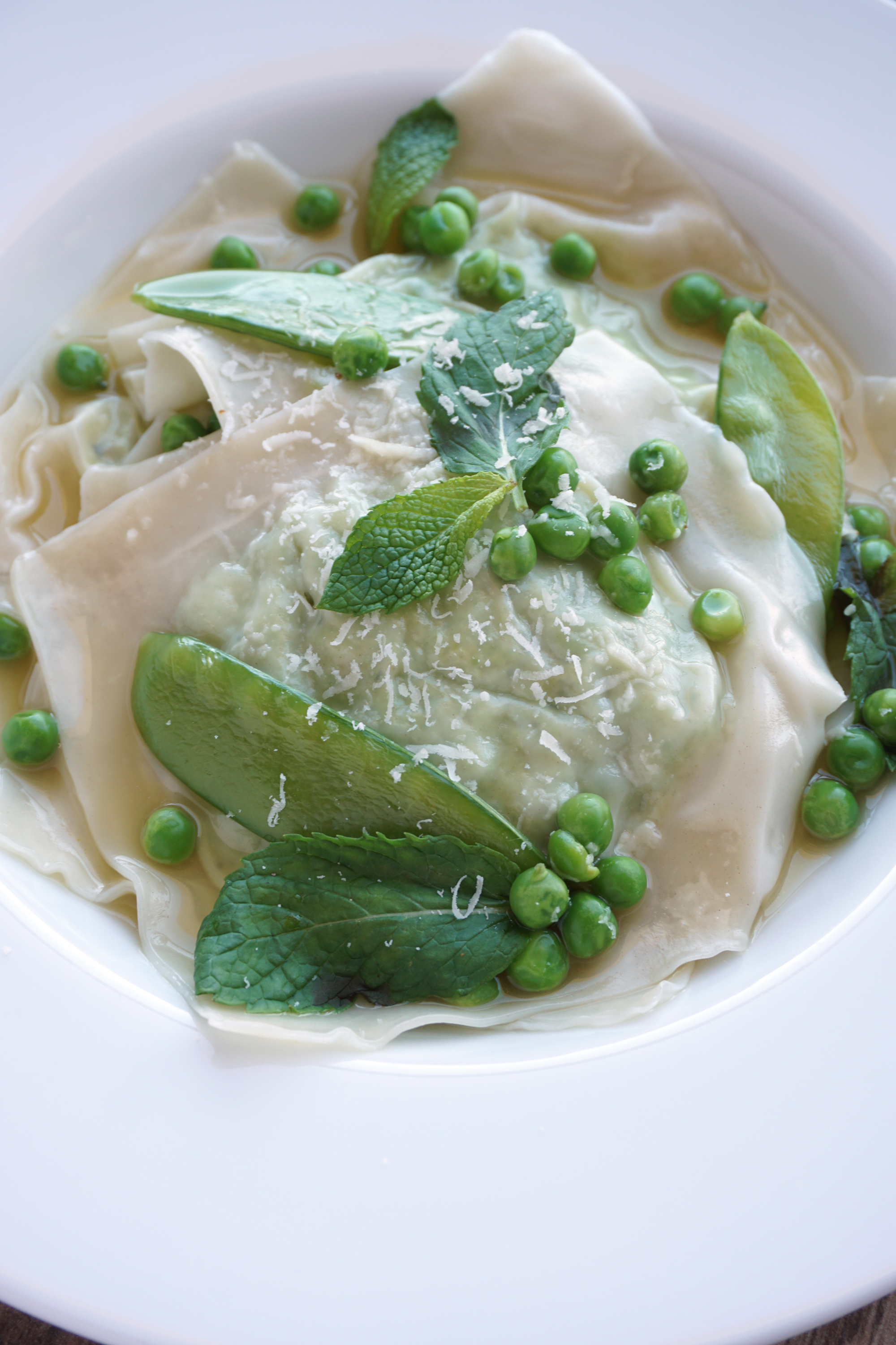 Cheese Ravioli with Prosciutto, Basil & Peas: Cook a fresh meal with almost  no chopping!