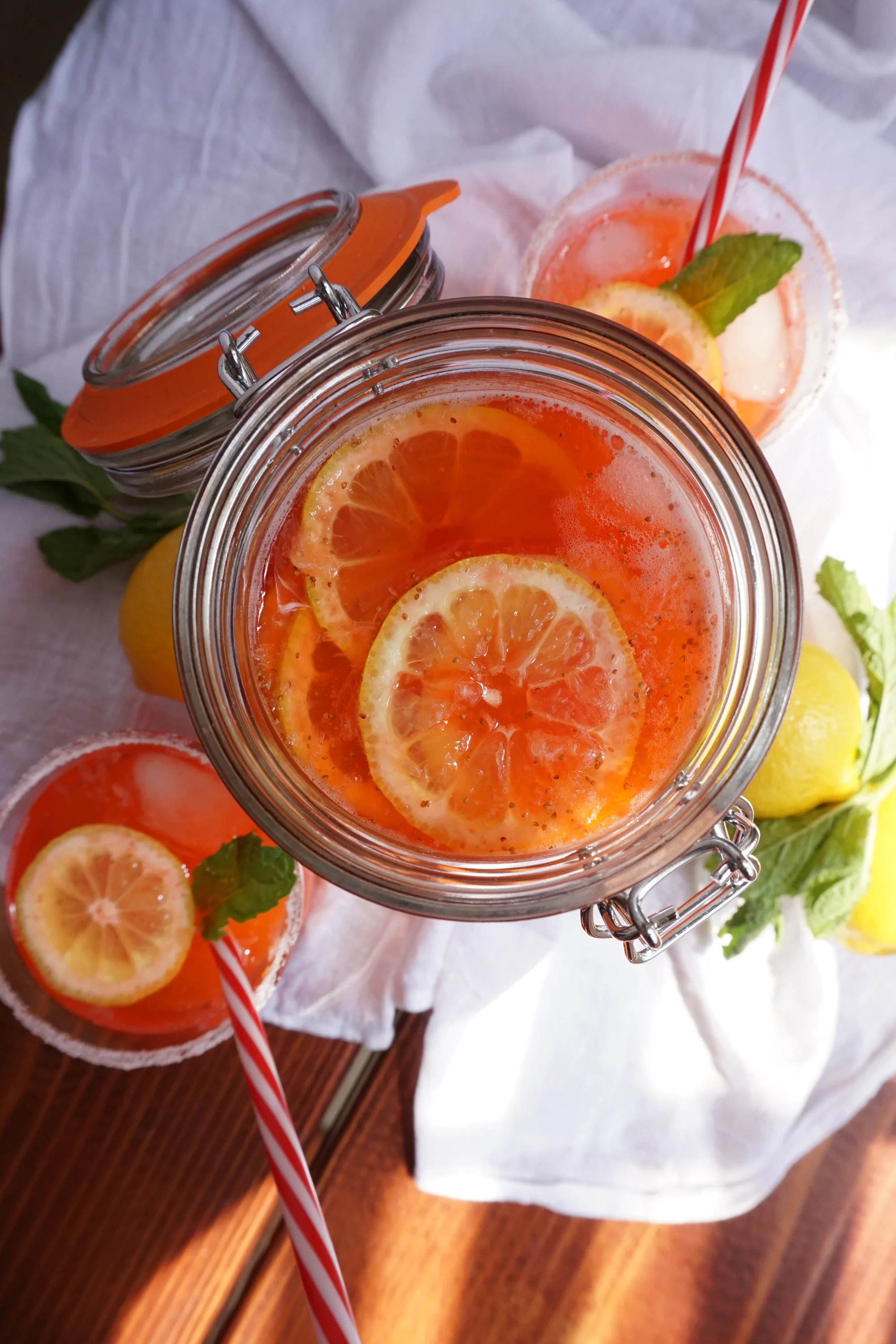 Spiked Freckled Lemonade