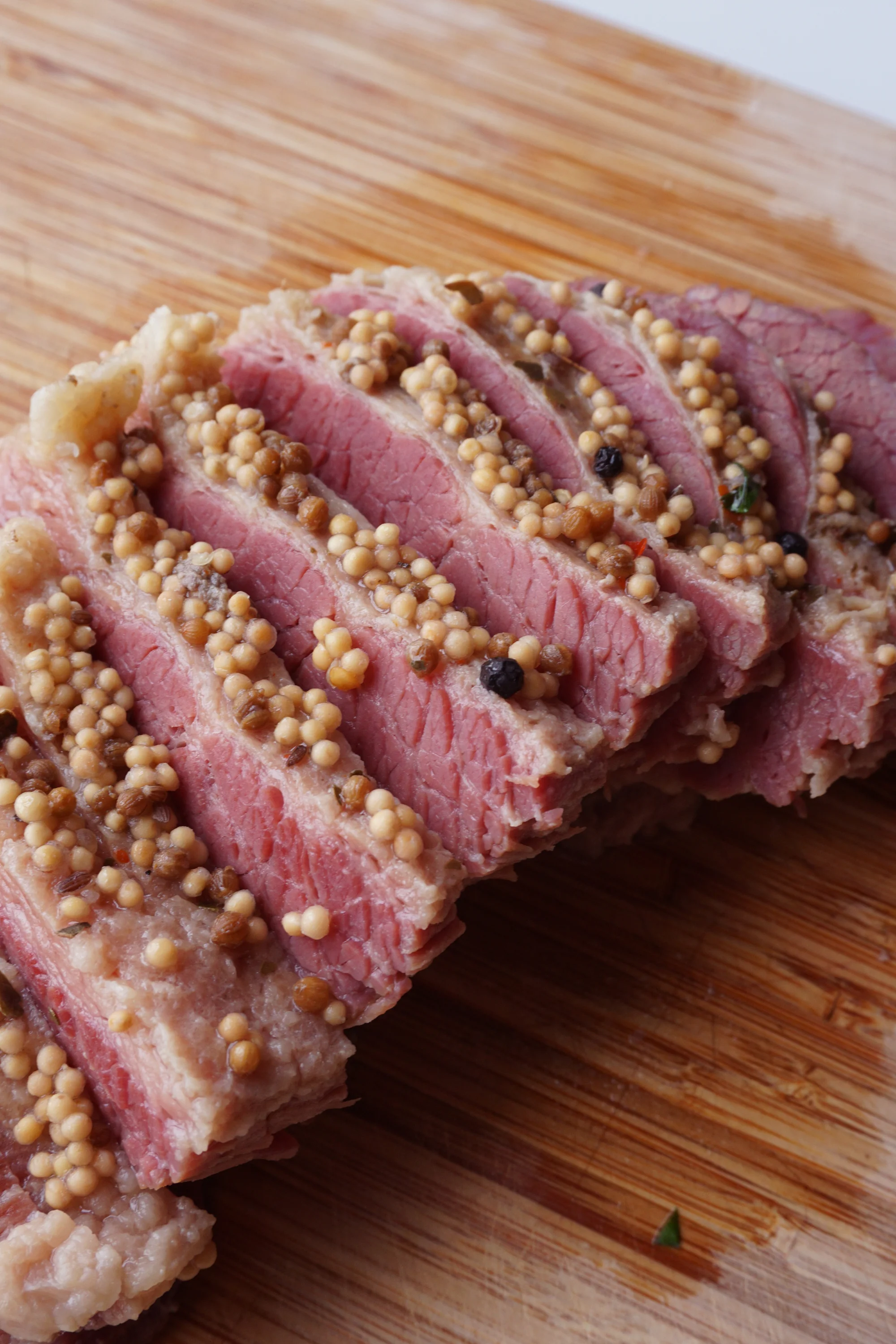 Corned Beef with Roasted Cabbage, Balsamic Carrots & Mashed Red Potatoes