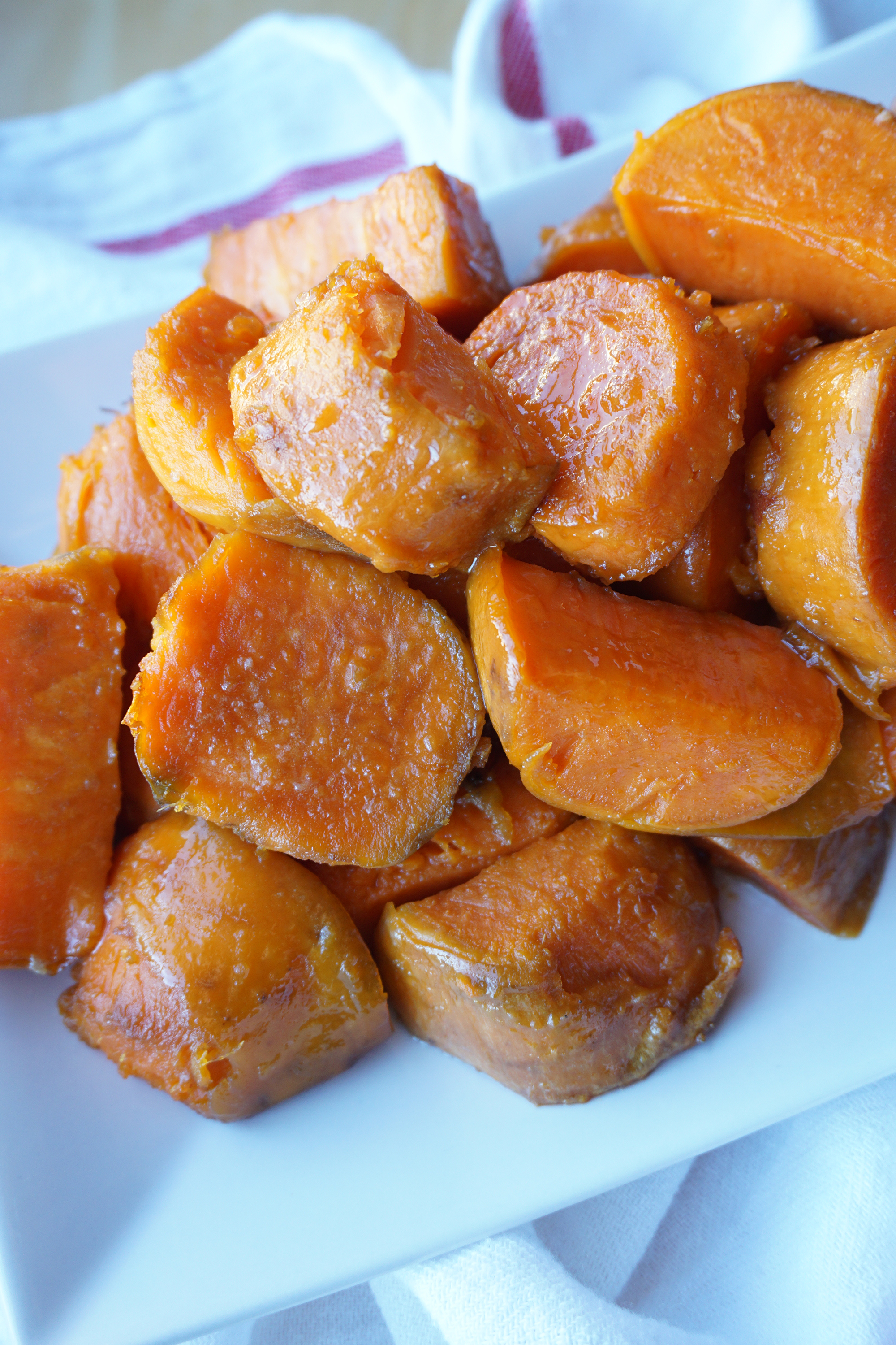 Stove Top Candied Yams - Britney Breaks Bread
