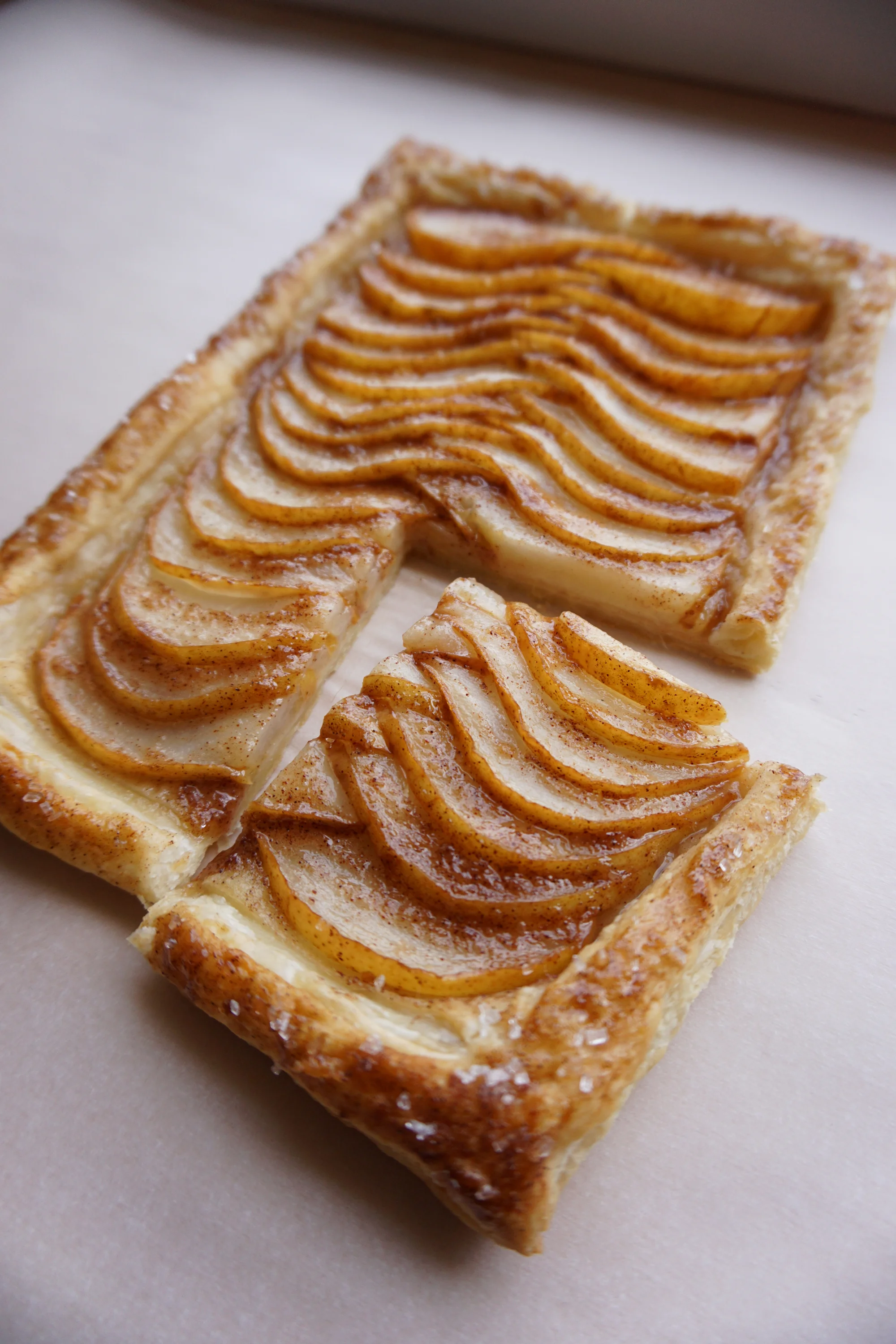 Gorgeous Ginger Pear Tart
