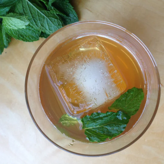 Branca Menta & Bourbon Iced Tea