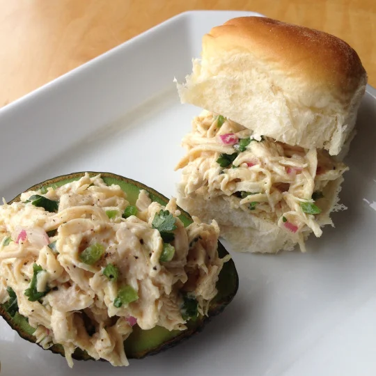 Cilantro-Lime Jalapeño Chicken Salad