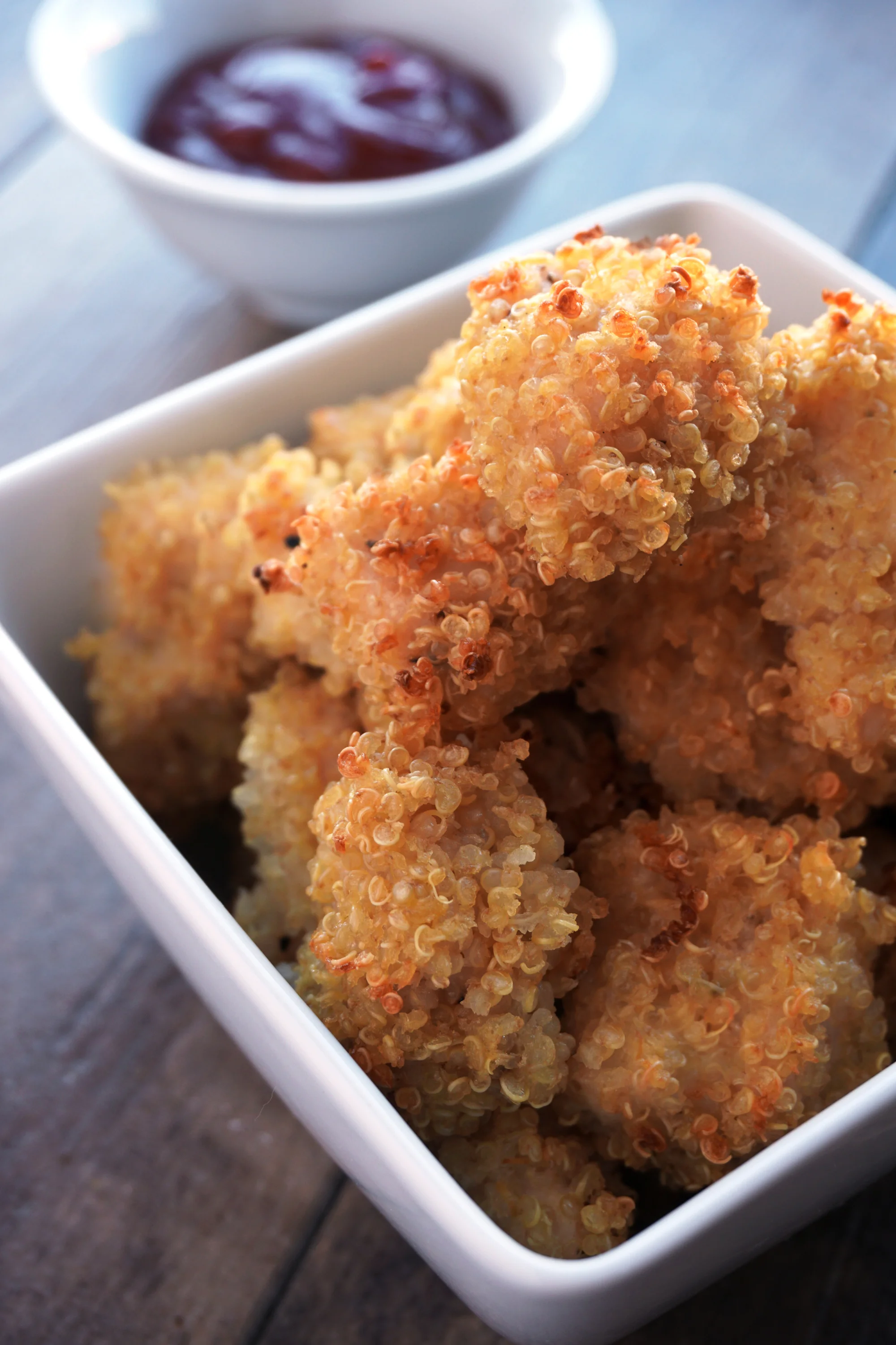 Quinoa Crusted Chicken Nuggets