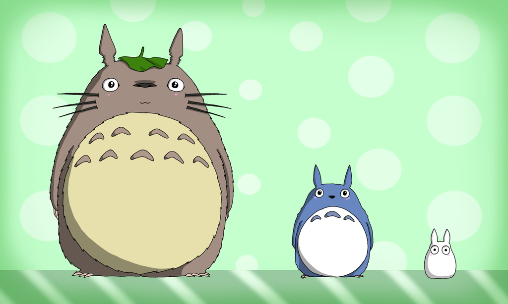 O Totoro, Chu Totoro, and Chibi Totoro