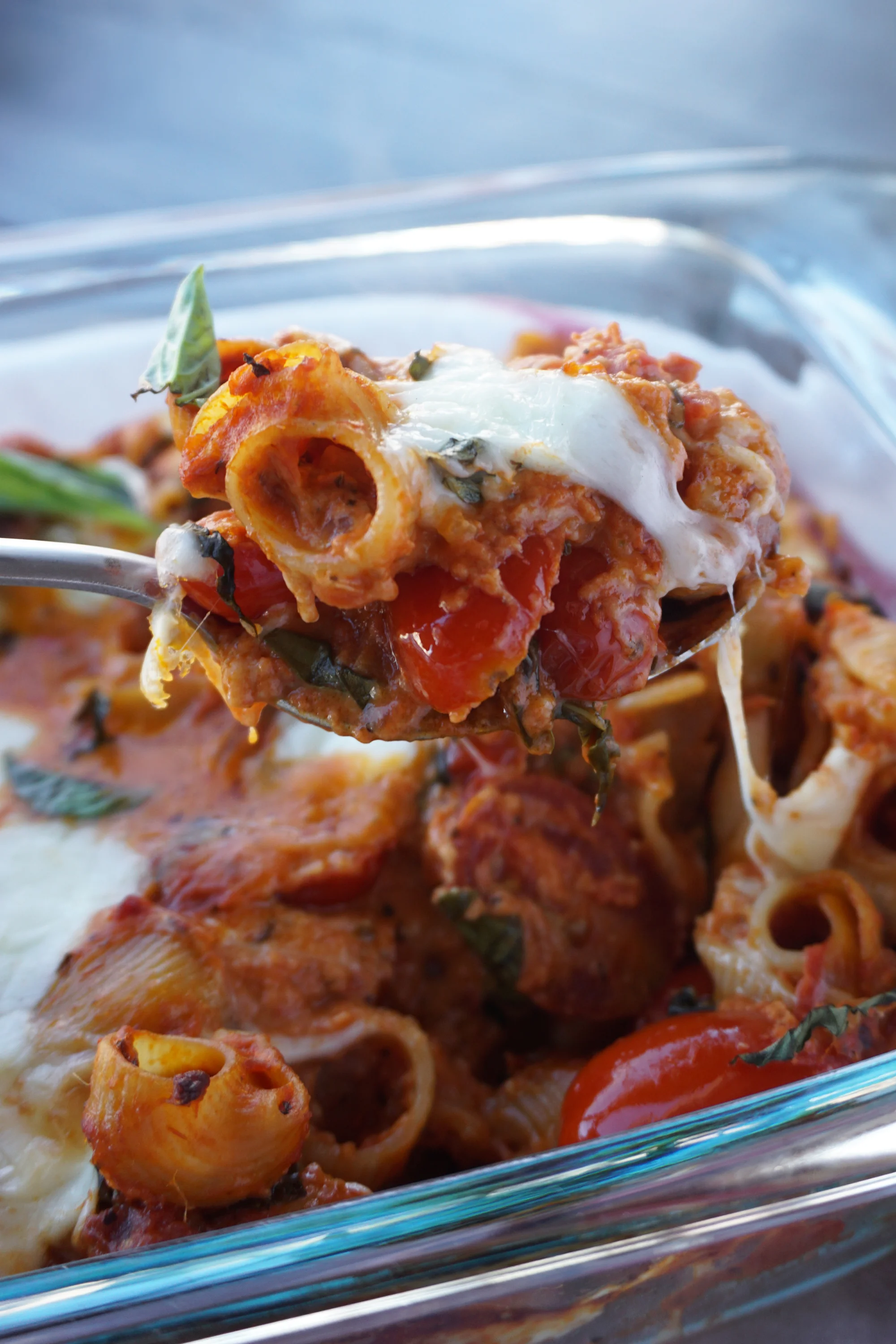 Creamy Caprese Pasta
