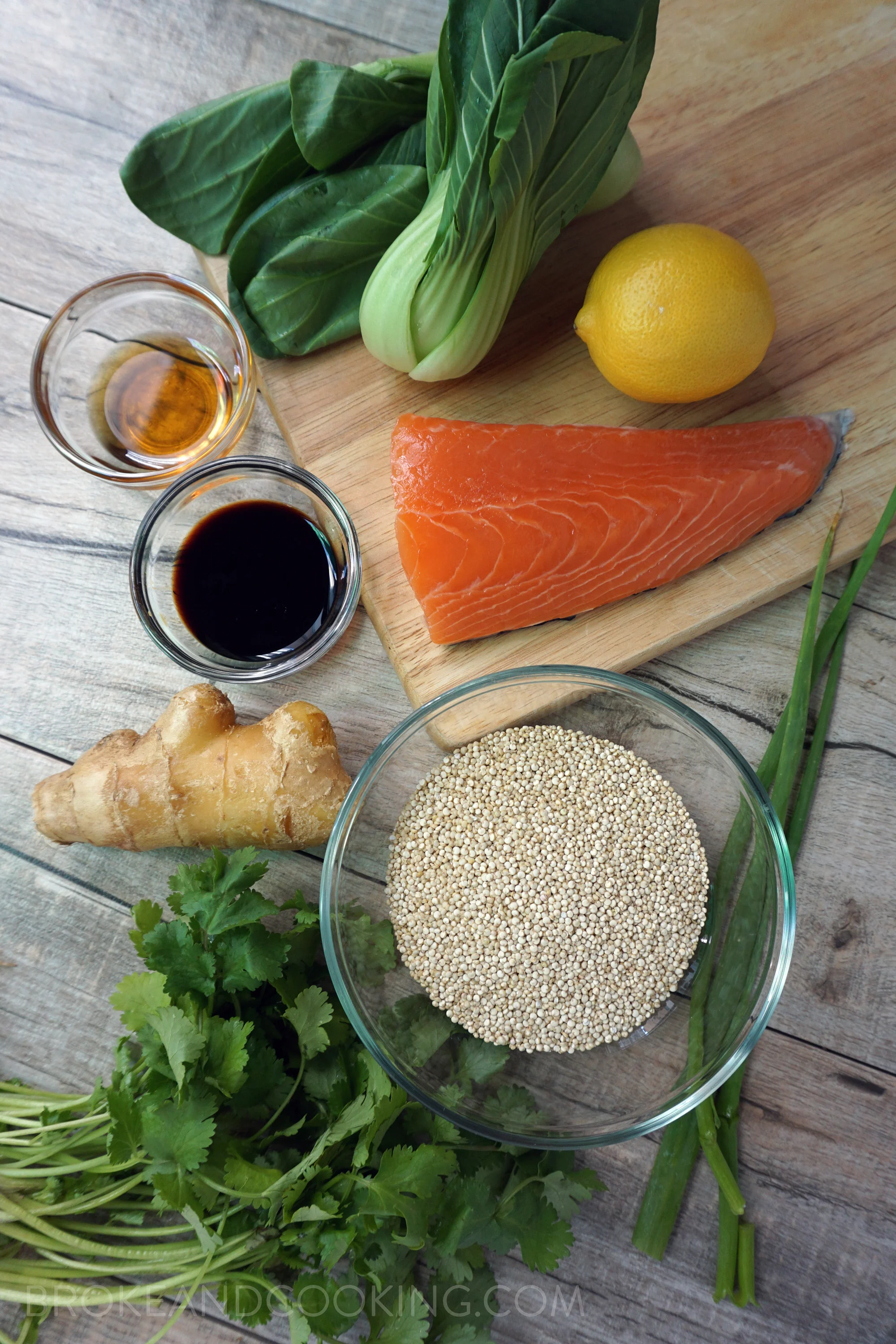 Simple, delicious ingredients for a protein-packed meal