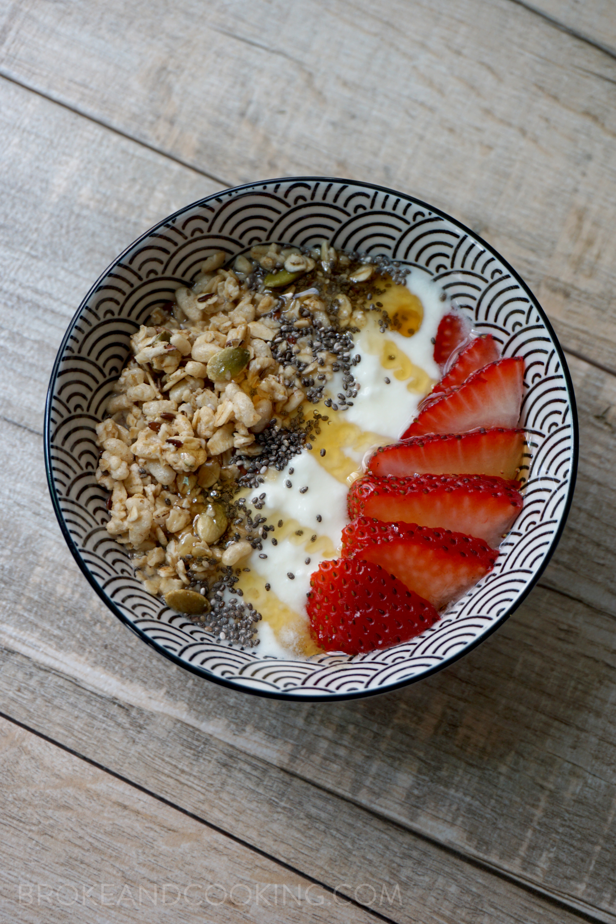 Breakfast Yogurt Bowls — Broke and Cooking