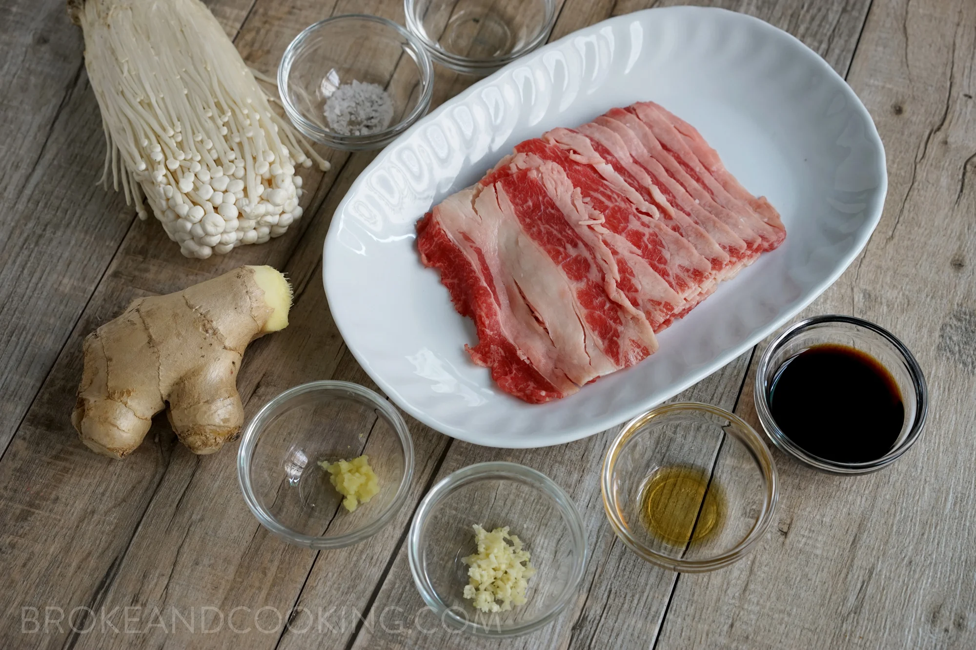Beef Enoki Roll Recipe – Recipe: Gyuniku Roll (Beef Rolls) – JFFA