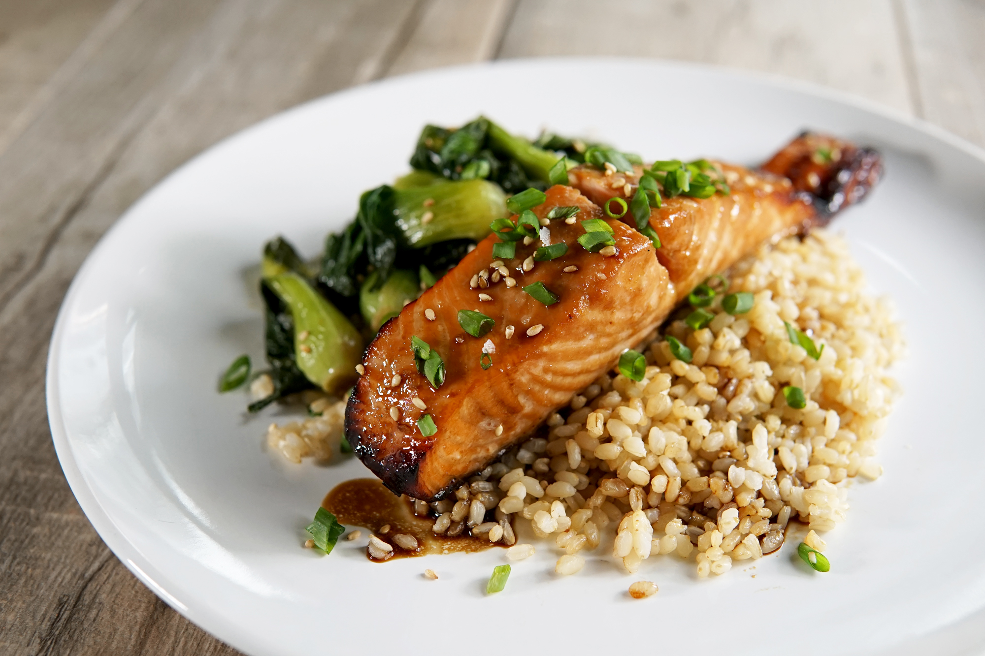 Broiled Honey Soy Salmon — Broke and Cooking