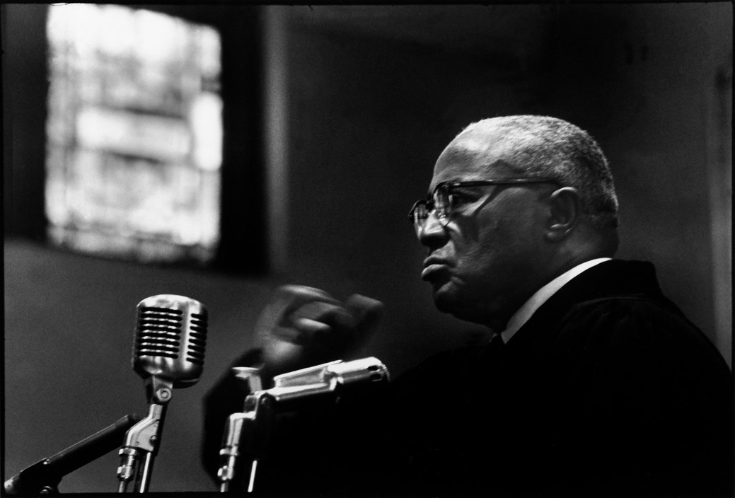 Reverend Martin Luther King Sr.,Photograph by Cornell Capa (1968) via Magnum Photos
